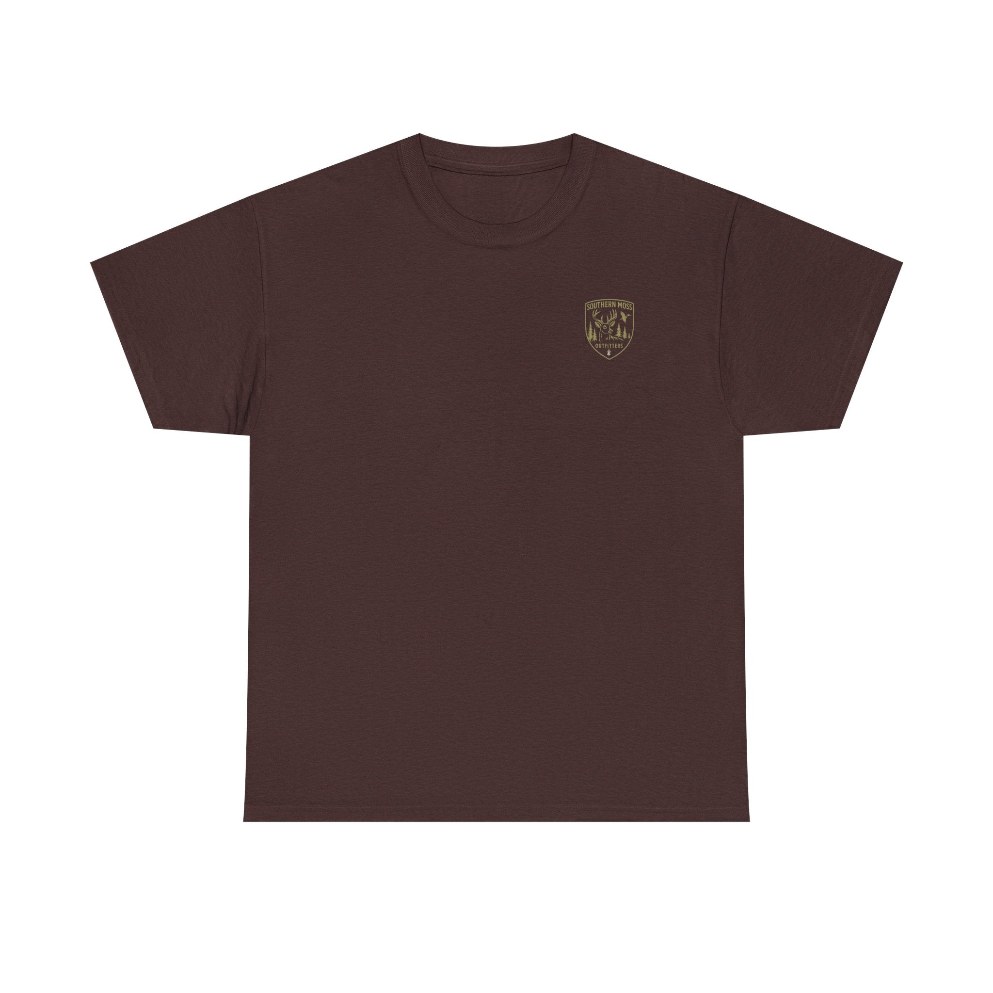 Southern Moss Outfitters Faith & Outdoors Tee Deer, Cross, Church Design, Casual Wear, Outdoor Apparel, Gift for Nature Lovers, Wildlife Tee