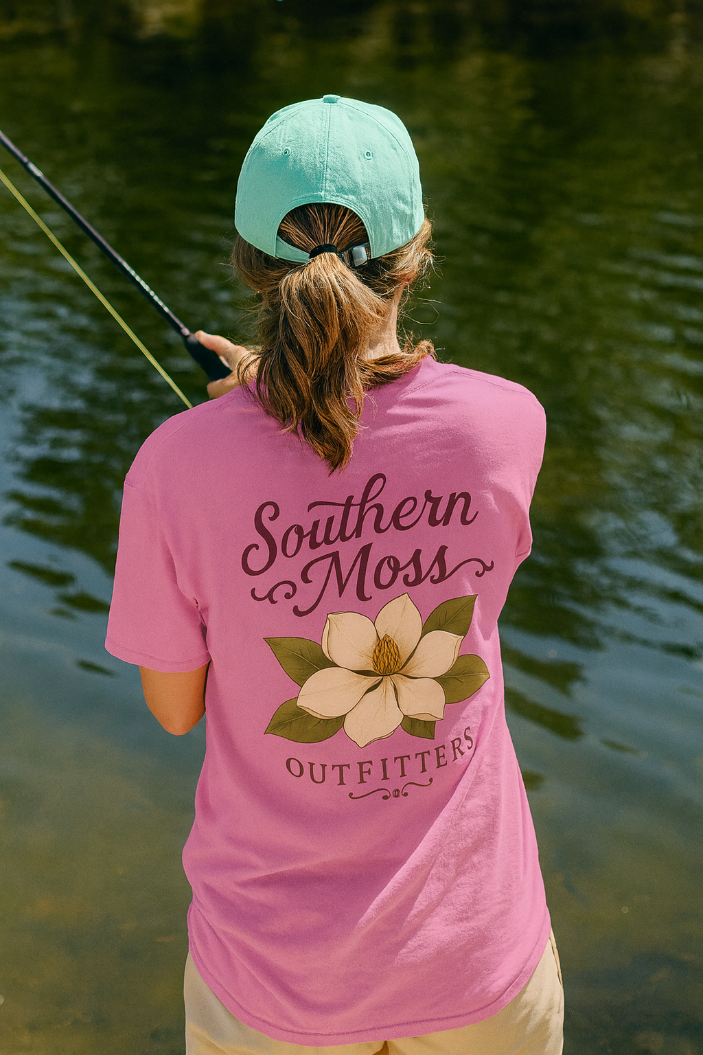 Southern Moss Outfitters Magnolia Tee – Outdoor Lifestyle Graphic T-Shirt