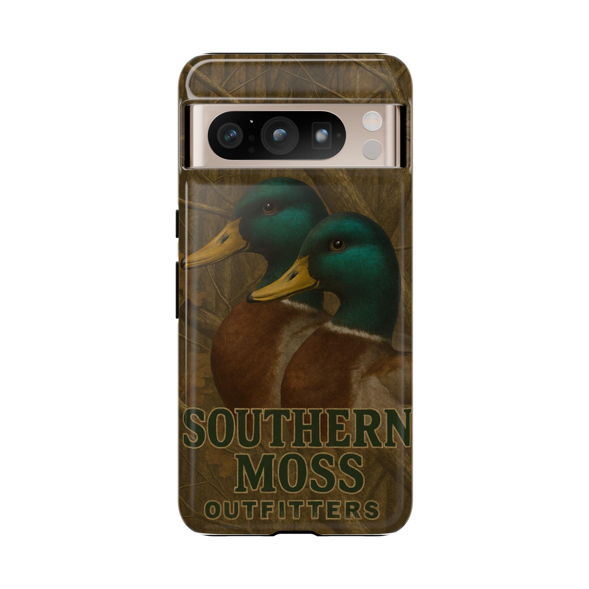Southern Moss Outfitters Duck Phone Case – Outdoor Hunting Camo Design, Nature Lover Gift, Wildlife Accessories, Outdoor Adventure