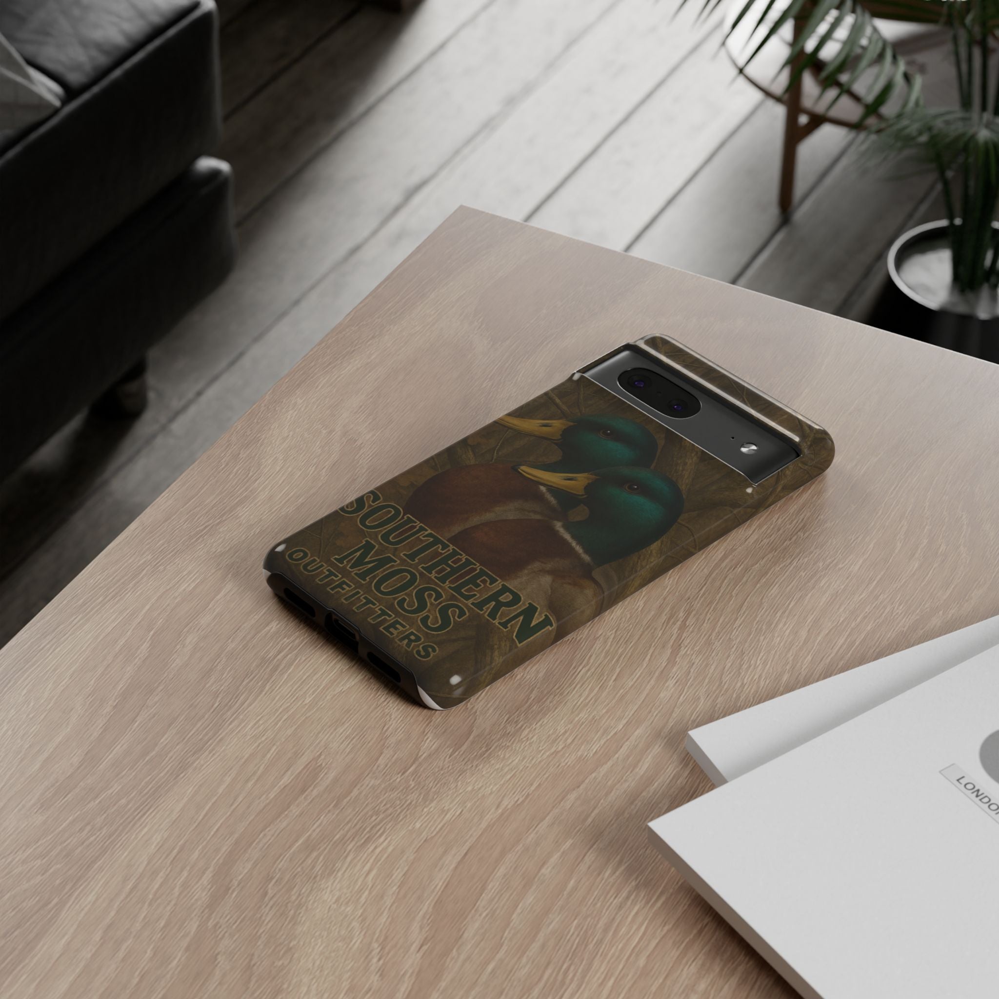Southern Moss Outfitters Duck Phone Case – Outdoor Hunting Camo Design, Nature Lover Gift, Wildlife Accessories, Outdoor Adventure