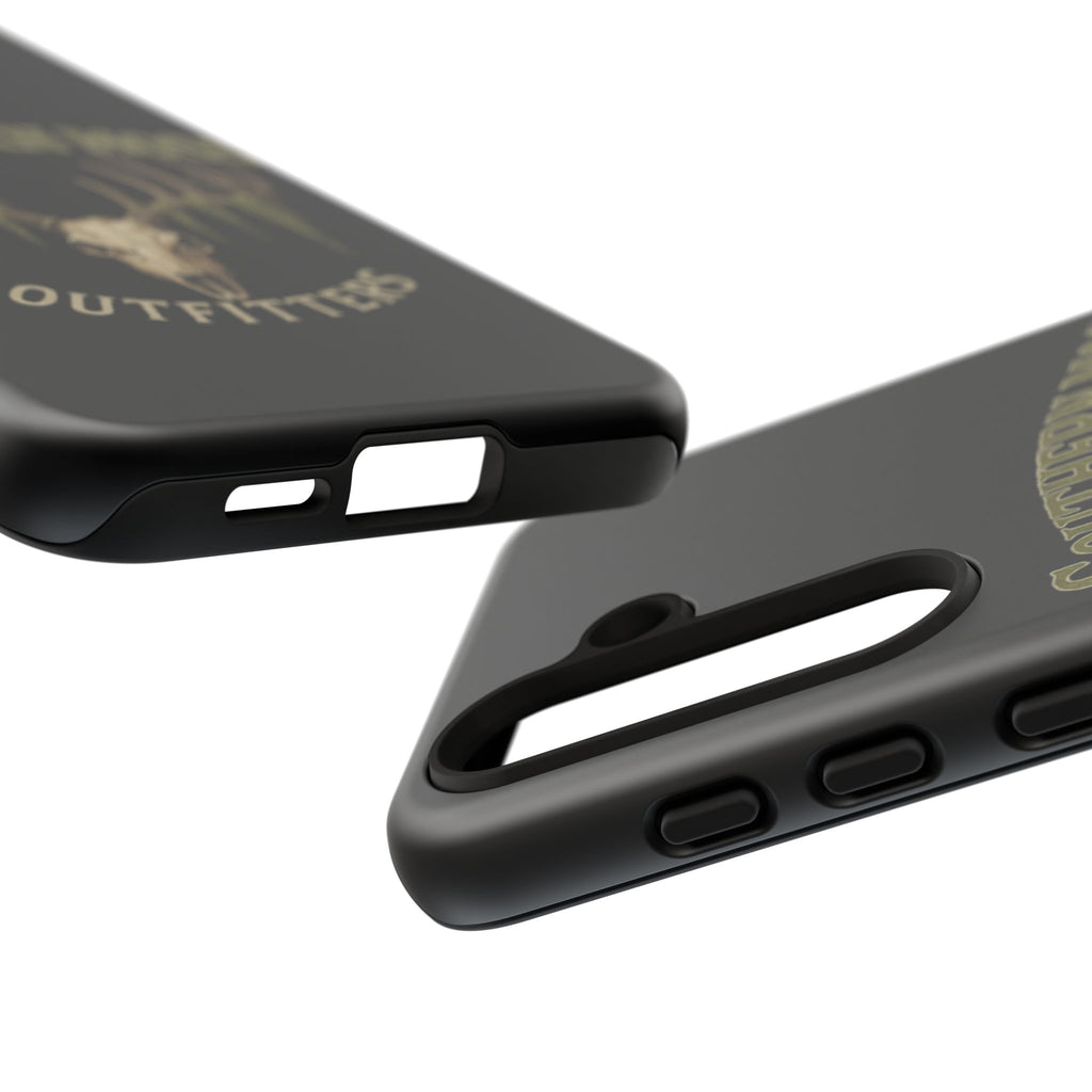 Southern Moss Outfitters Skull Phone Case – Rugged Deer Antler Design, Outdoor Gear, Hunting Accessories, Rustic Style, Gift for Adventurers