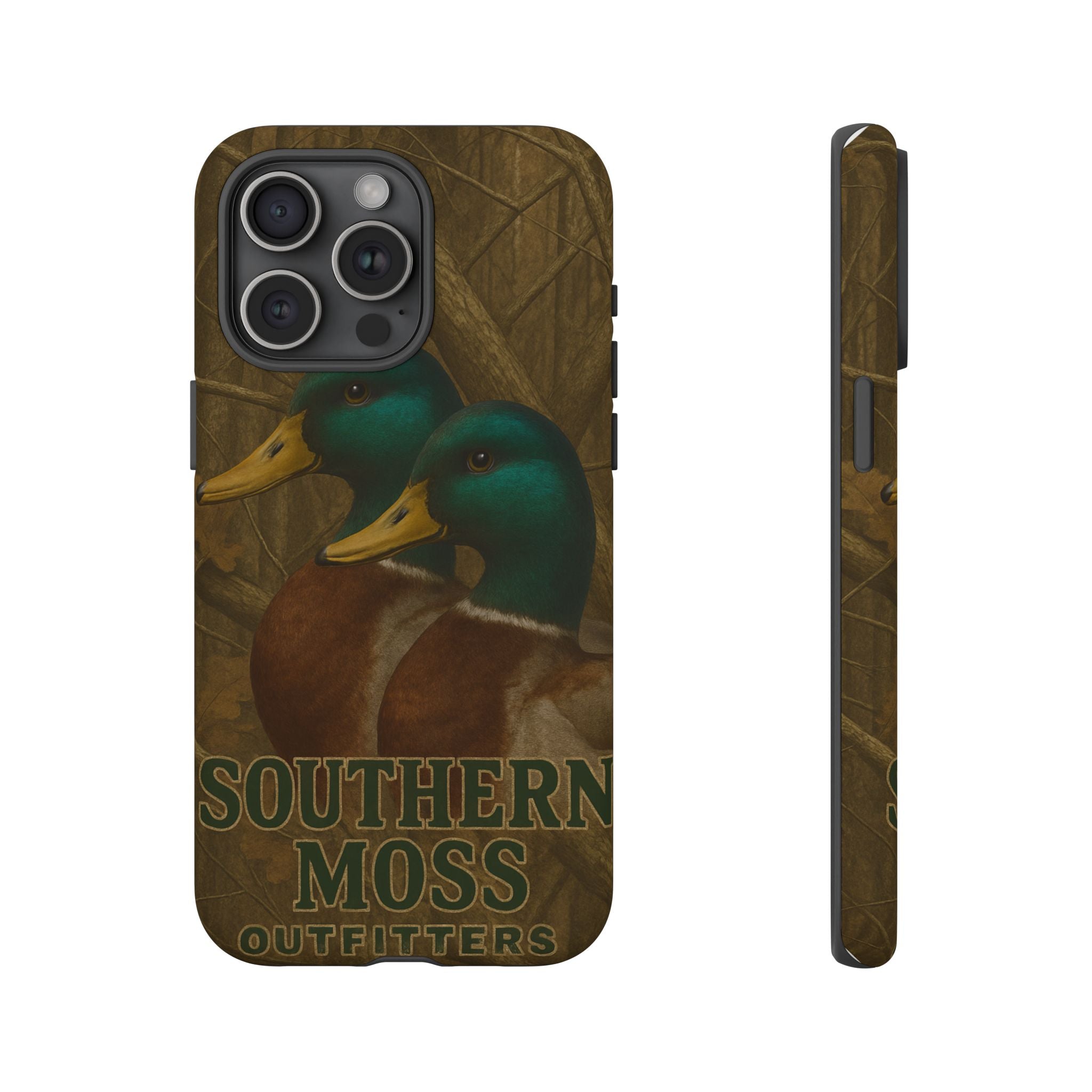 Southern Moss Outfitters Duck Phone Case – Outdoor Hunting Camo Design, Nature Lover Gift, Wildlife Accessories, Outdoor Adventure