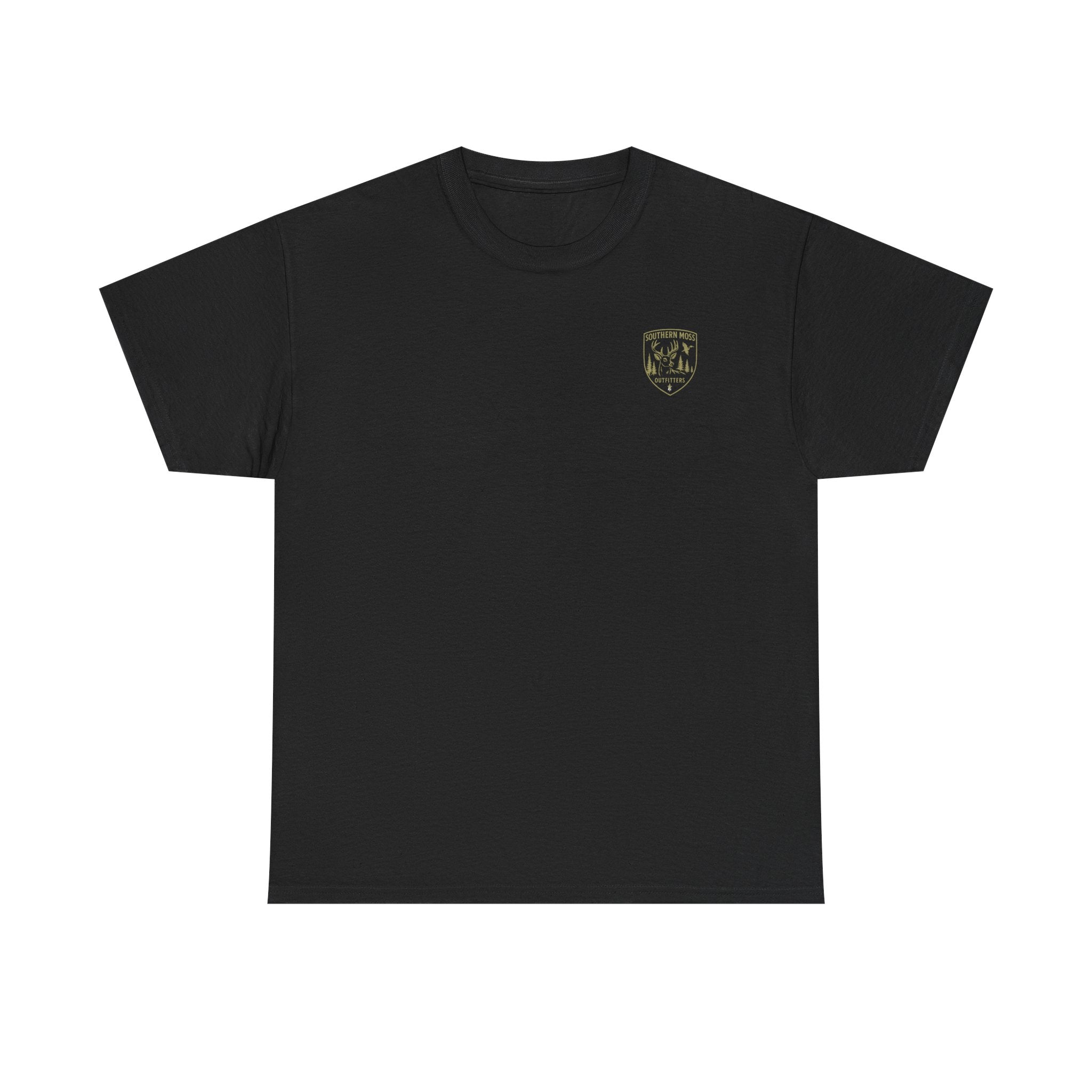 Southern Moss Outfitters Faith & Outdoors Tee Deer, Cross, Church Design, Casual Wear, Outdoor Apparel, Gift for Nature Lovers, Wildlife Tee