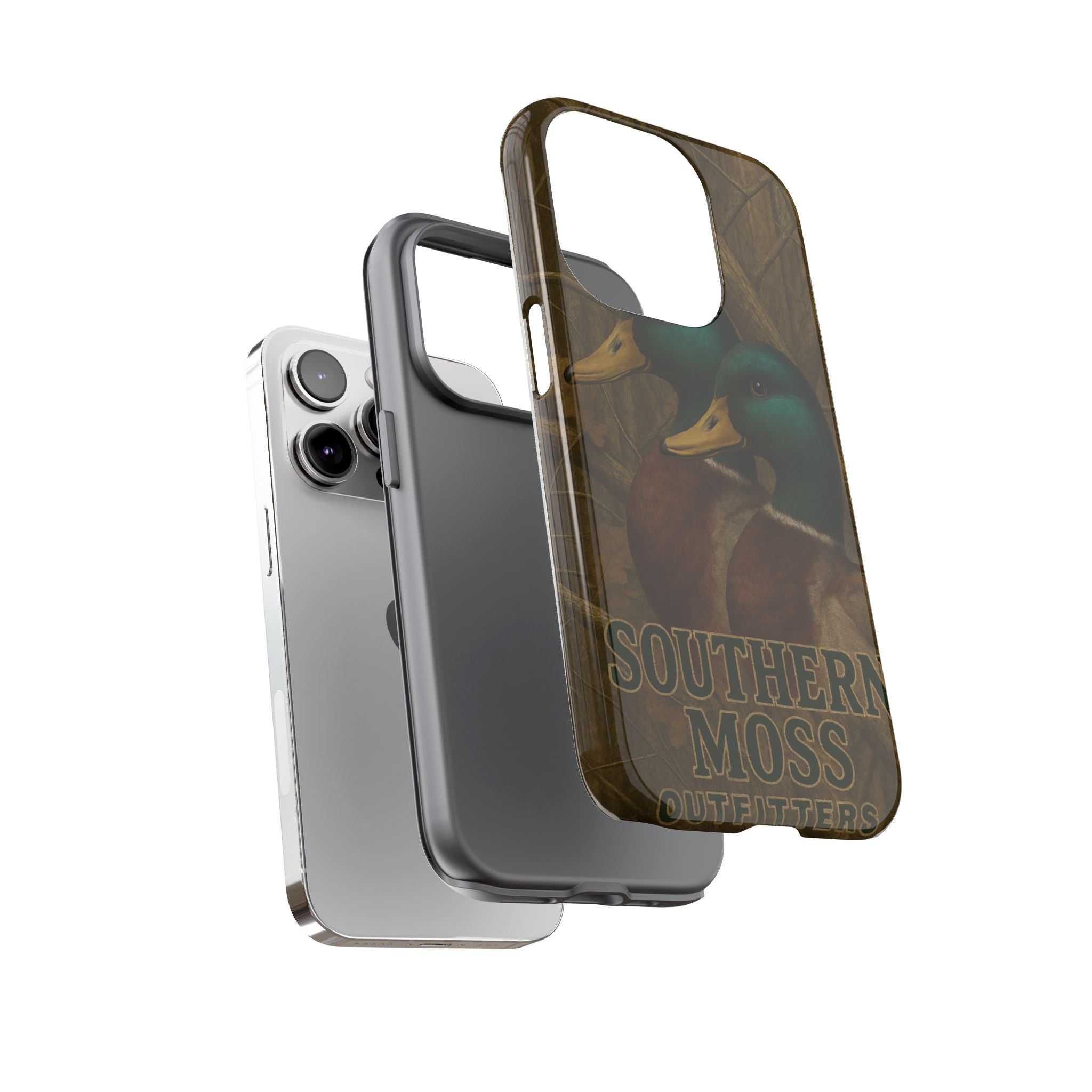 Southern Moss Outfitters Duck Phone Case – Outdoor Hunting Camo Design, Nature Lover Gift, Wildlife Accessories, Outdoor Adventure