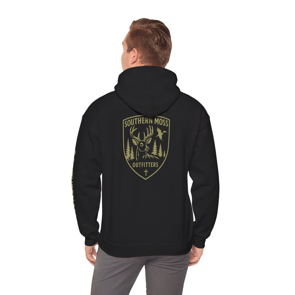 Southern Moss Outfitters Hoodie – Christian Hunting Apparel | Buck, Duck & Outdoor Faith Hoodie Rugged Outdoor Faith & Hunting Apparel