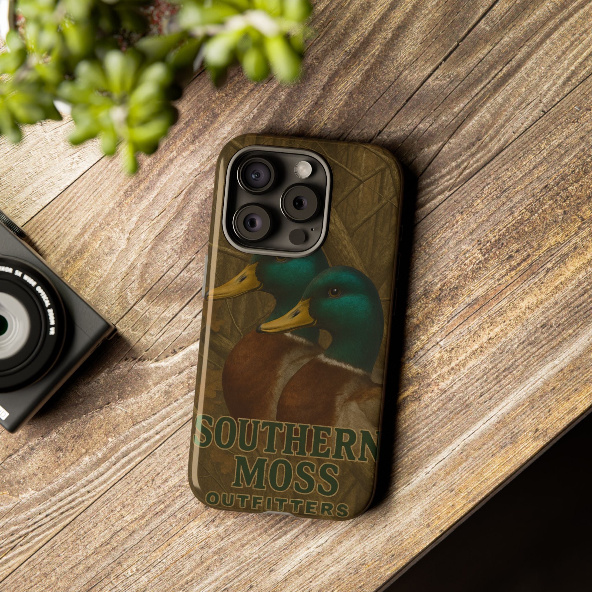 Southern Moss Outfitters Duck Phone Case – Outdoor Hunting Camo Design, Nature Lover Gift, Wildlife Accessories, Outdoor Adventure
