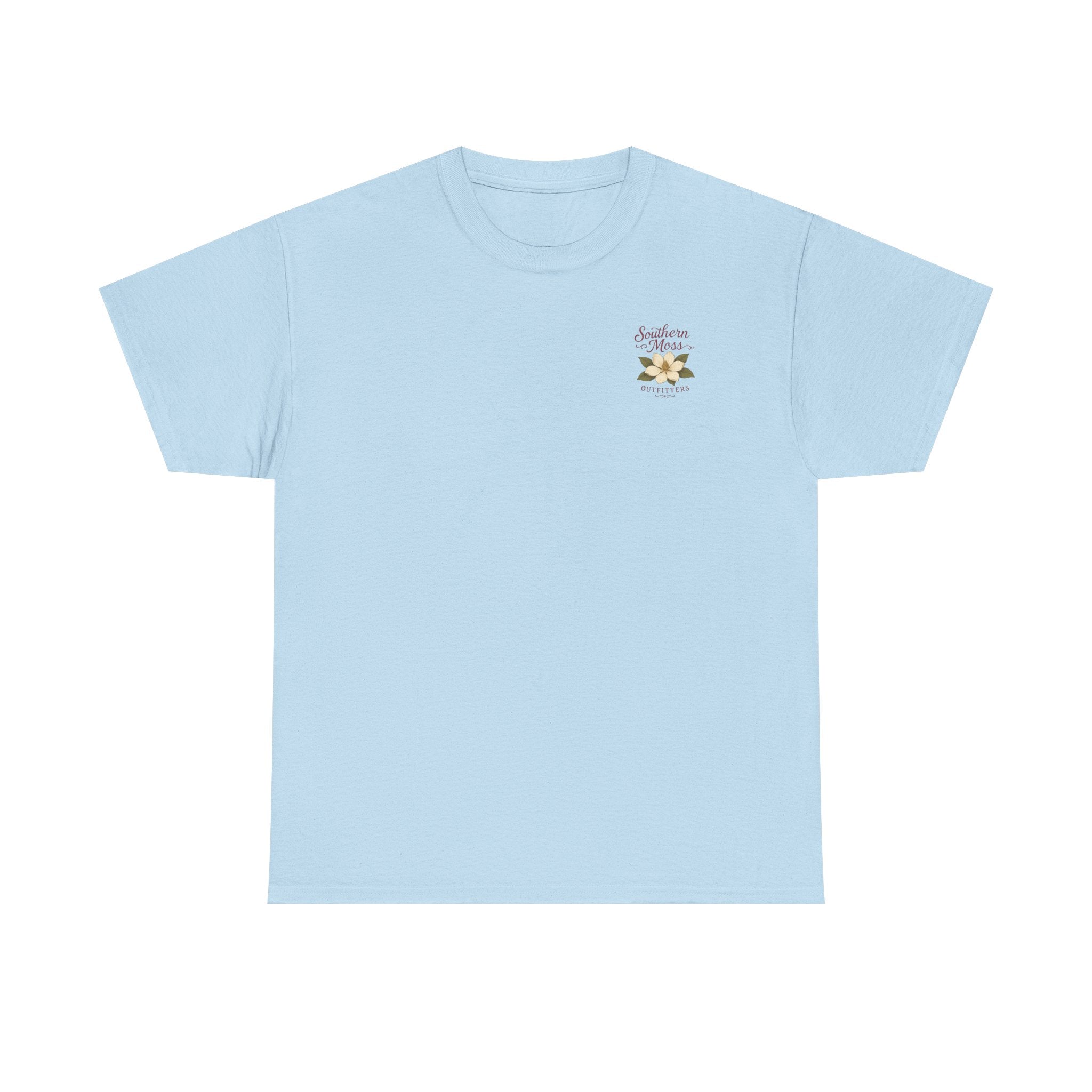 Southern Moss Outfitters Ladies Tee – Southern Oak & Roots Design, Nature Lover T-Shirt