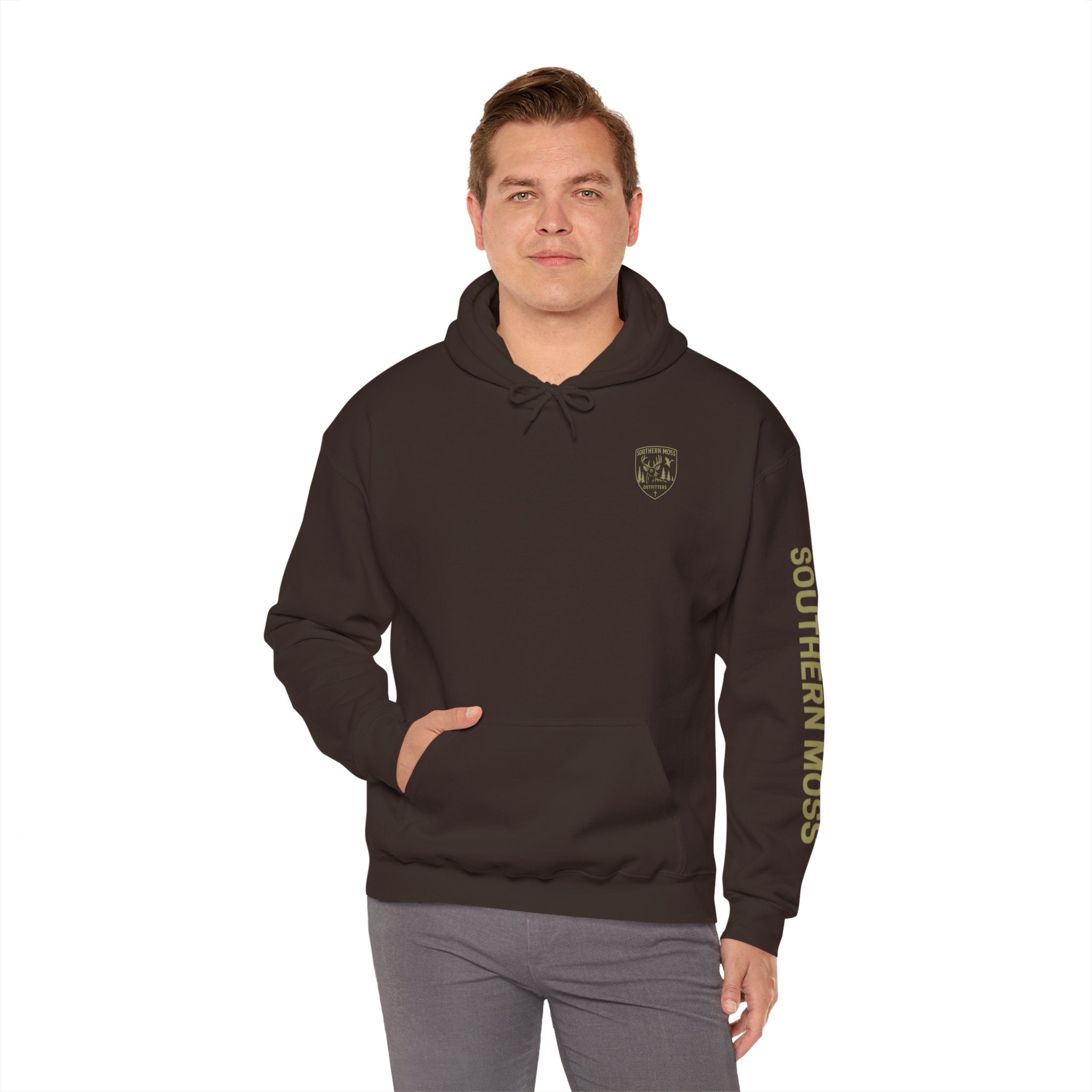 Southern Moss Outfitters Hoodie – Christian Hunting Apparel | Buck, Duck & Outdoor Faith Hoodie Rugged Outdoor Faith & Hunting Apparel