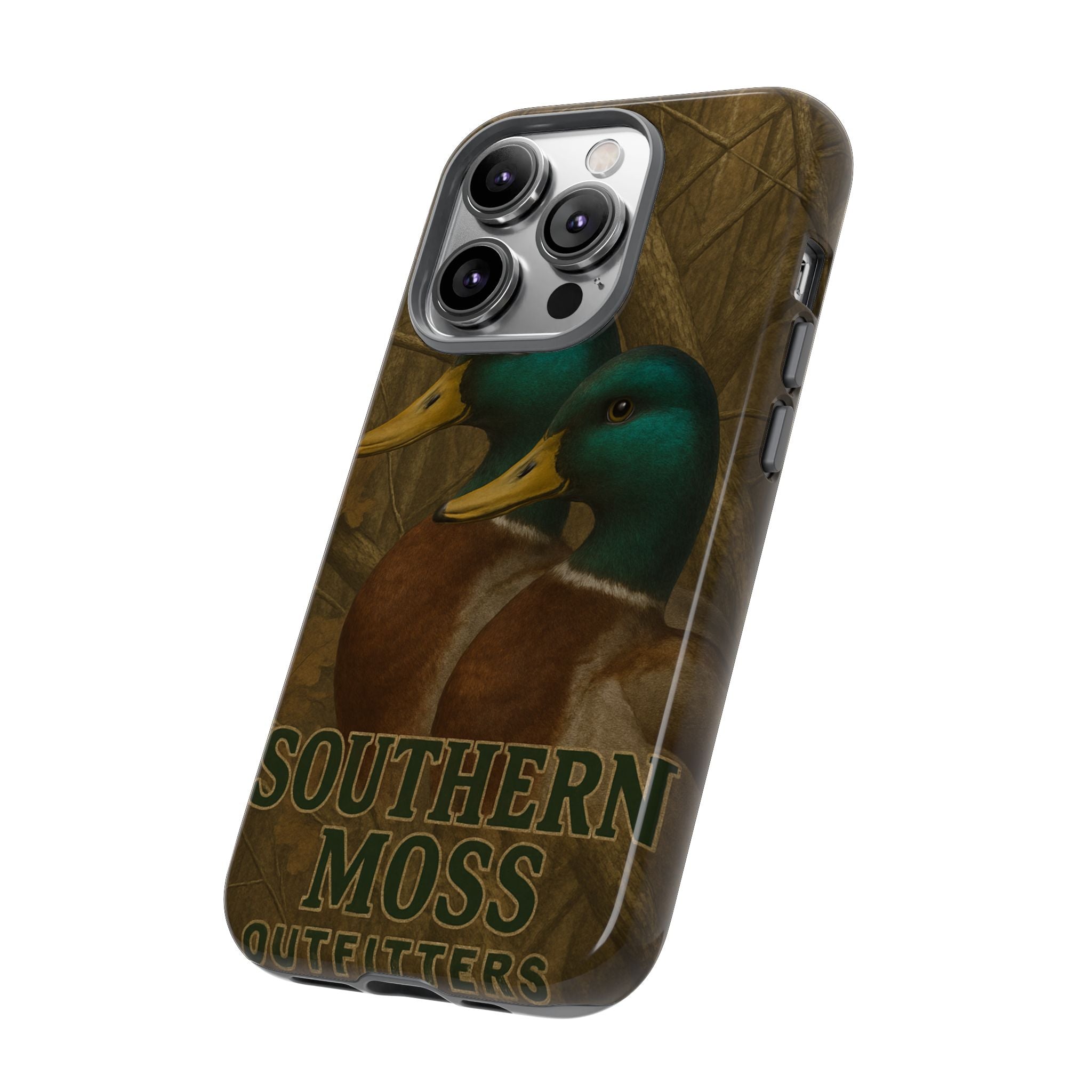 Southern Moss Outfitters Duck Phone Case – Outdoor Hunting Camo Design, Nature Lover Gift, Wildlife Accessories, Outdoor Adventure