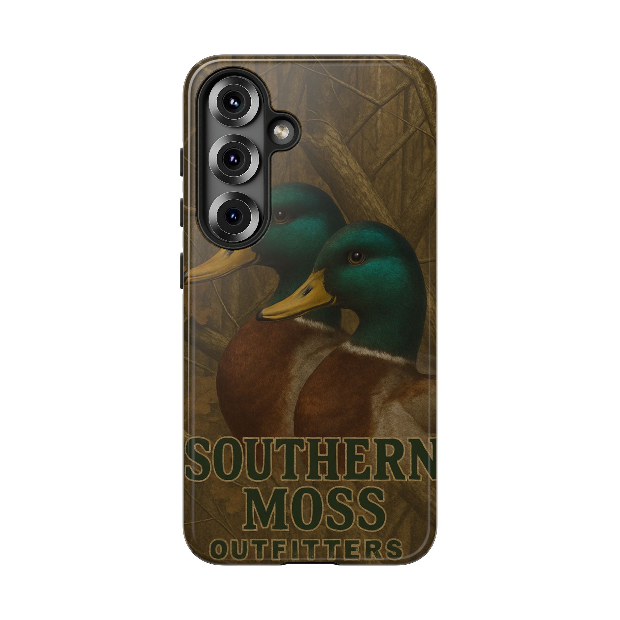 Southern Moss Outfitters Duck Phone Case – Outdoor Hunting Camo Design, Nature Lover Gift, Wildlife Accessories, Outdoor Adventure