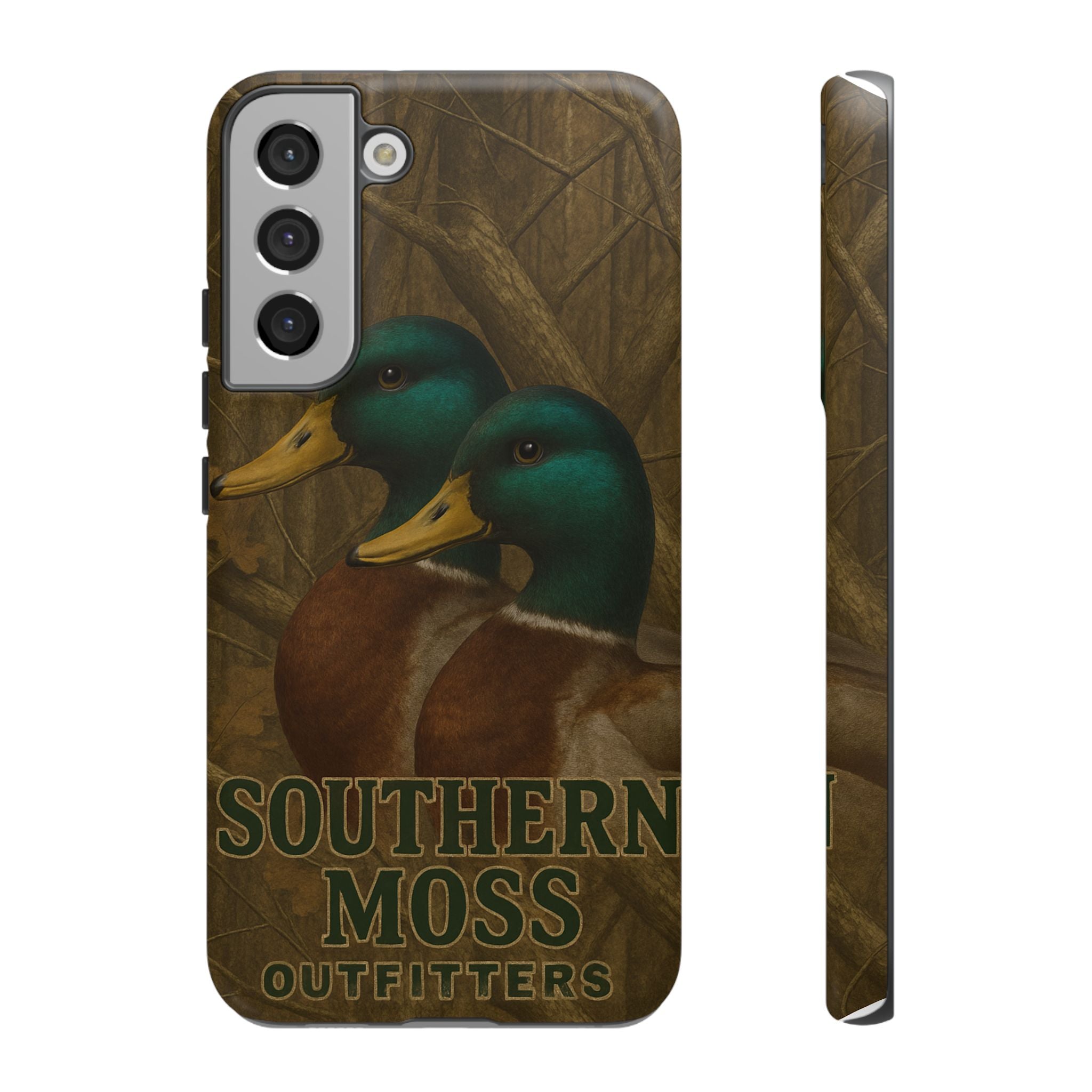 Southern Moss Outfitters Duck Phone Case – Outdoor Hunting Camo Design, Nature Lover Gift, Wildlife Accessories, Outdoor Adventure