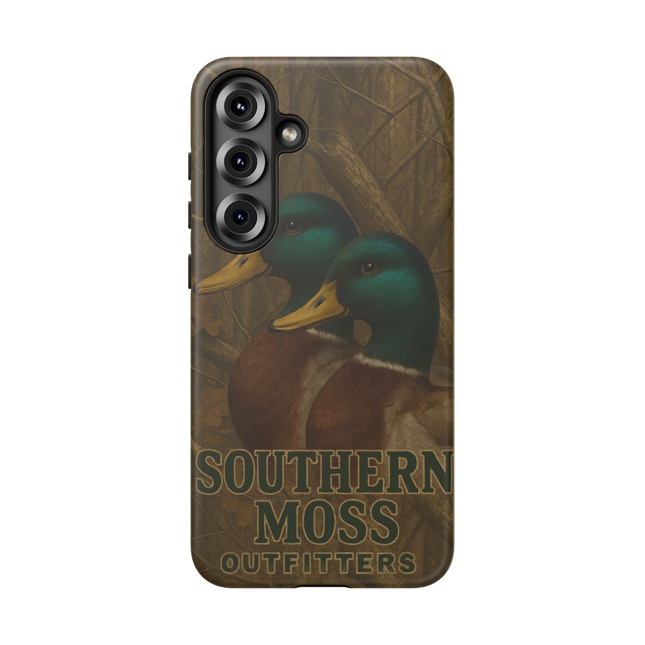 Southern Moss Outfitters Duck Phone Case – Outdoor Hunting Camo Design, Nature Lover Gift, Wildlife Accessories, Outdoor Adventure