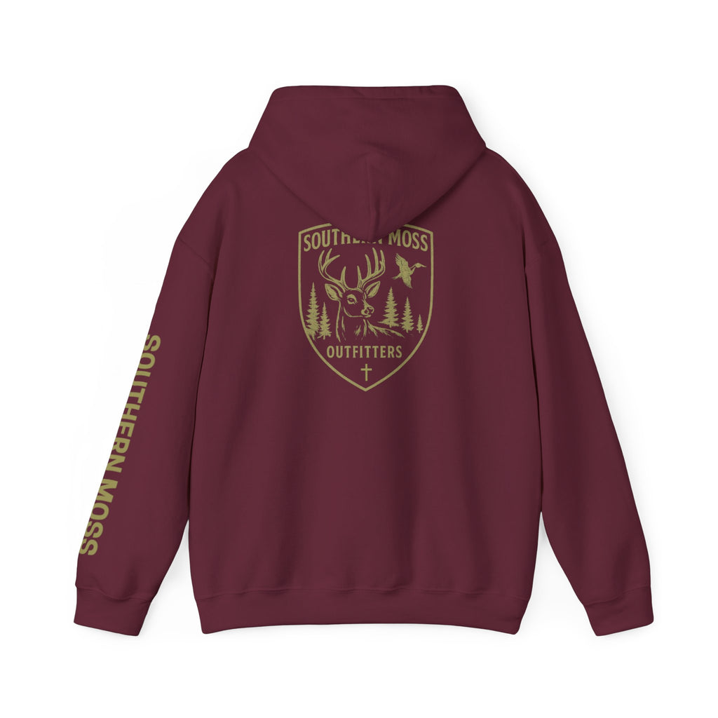 Southern Moss Outfitters Hoodie – Christian Hunting Apparel | Buck, Duck & Outdoor Faith Hoodie Rugged Outdoor Faith & Hunting Apparel