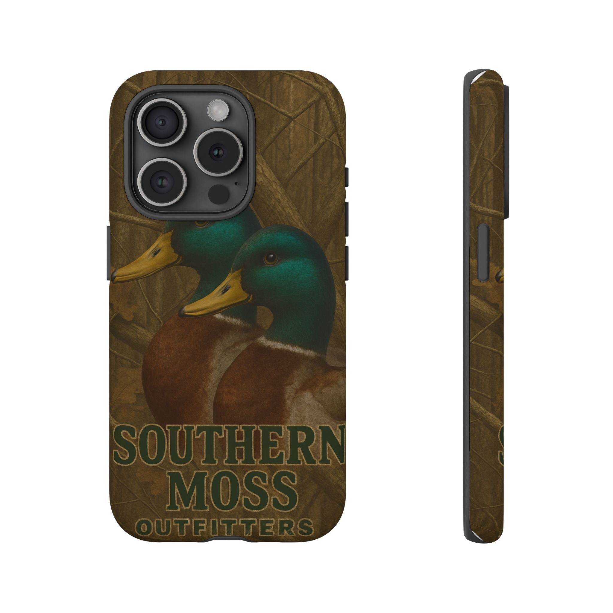 Southern Moss Outfitters Duck Phone Case – Outdoor Hunting Camo Design, Nature Lover Gift, Wildlife Accessories, Outdoor Adventure