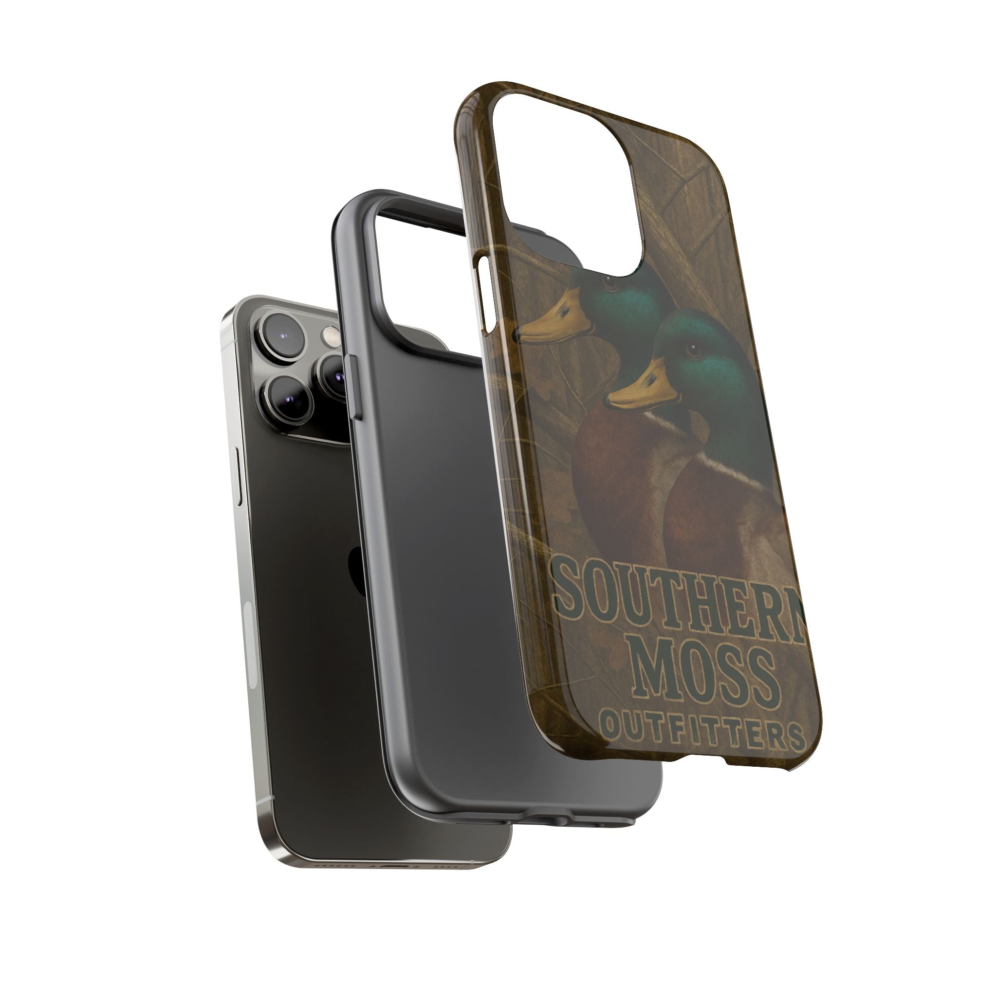 Southern Moss Outfitters Duck Phone Case – Outdoor Hunting Camo Design, Nature Lover Gift, Wildlife Accessories, Outdoor Adventure