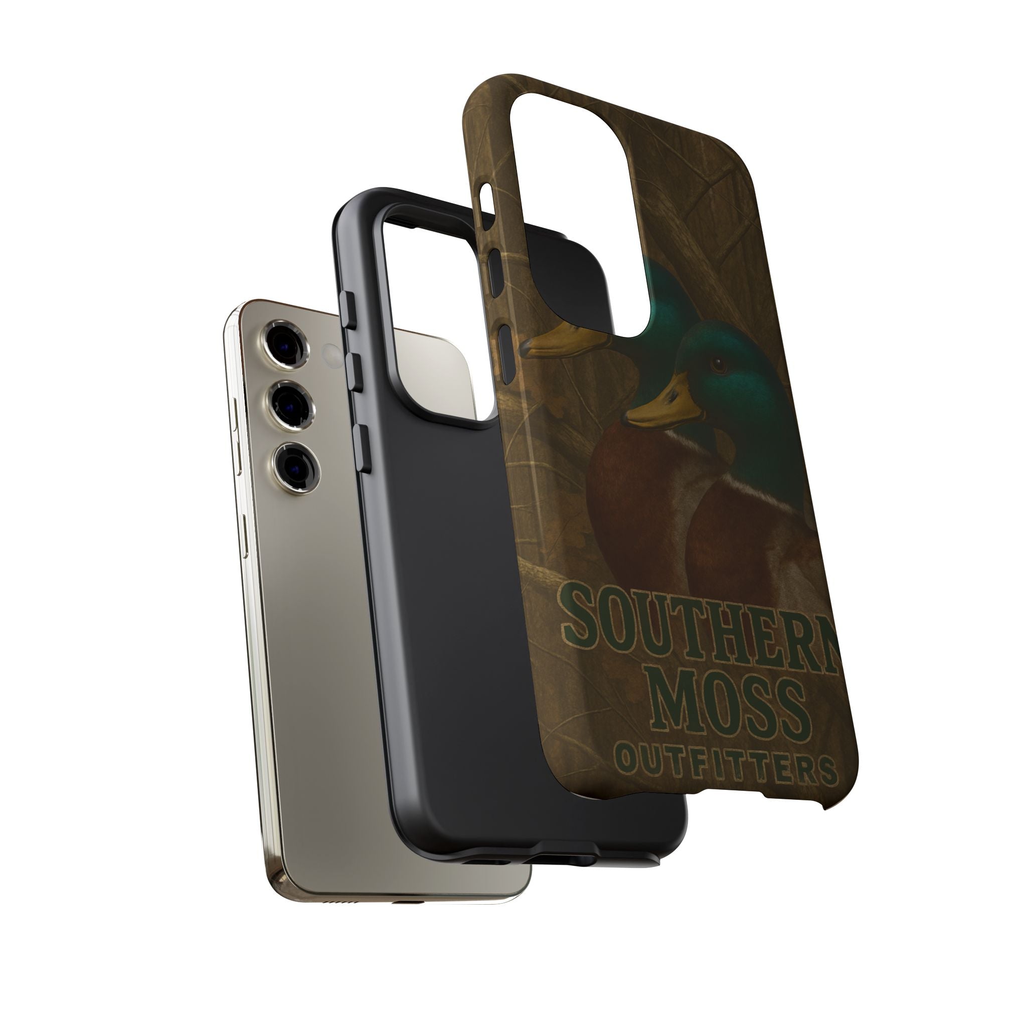 Southern Moss Outfitters Duck Phone Case – Outdoor Hunting Camo Design, Nature Lover Gift, Wildlife Accessories, Outdoor Adventure