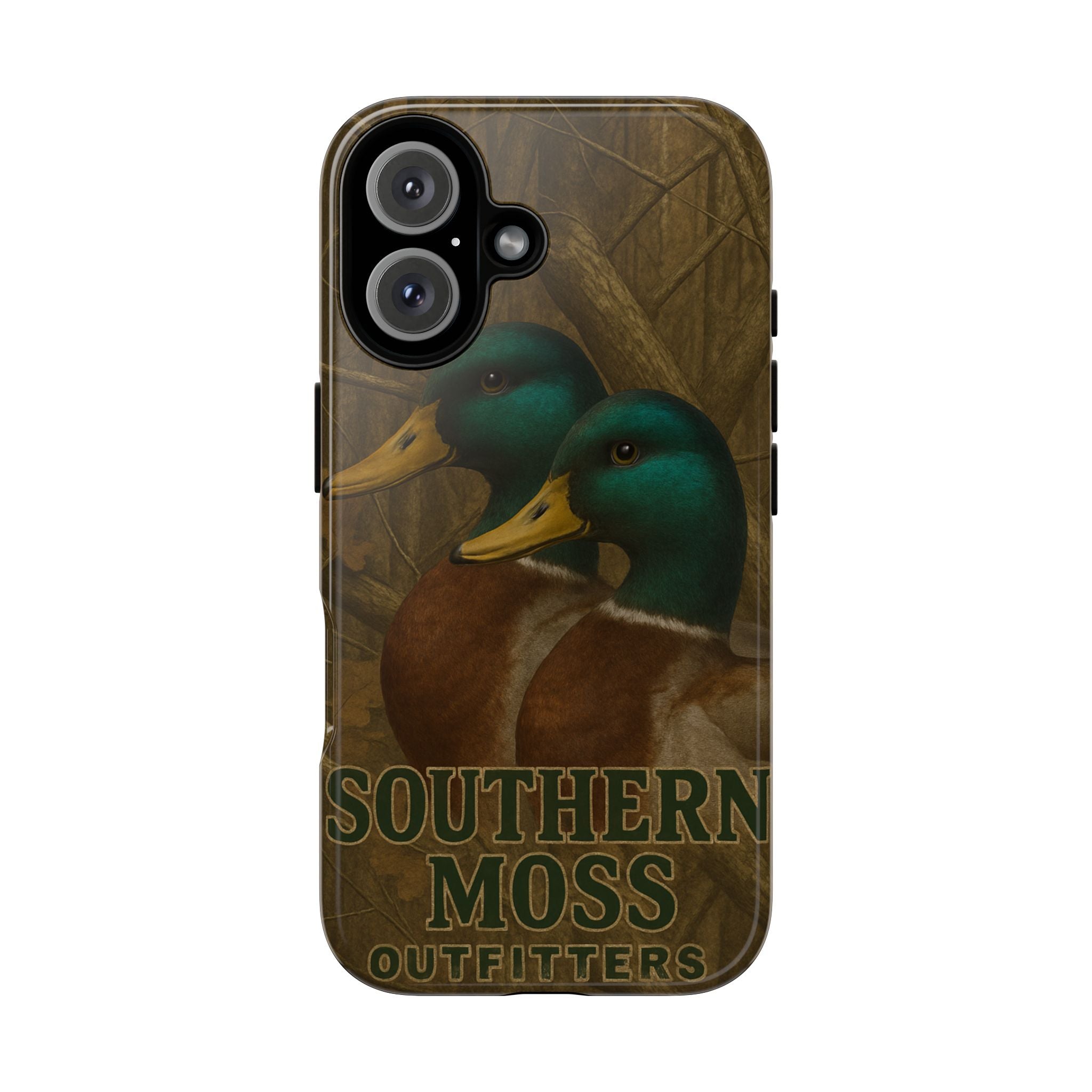 Southern Moss Outfitters Duck Phone Case – Outdoor Hunting Camo Design, Nature Lover Gift, Wildlife Accessories, Outdoor Adventure