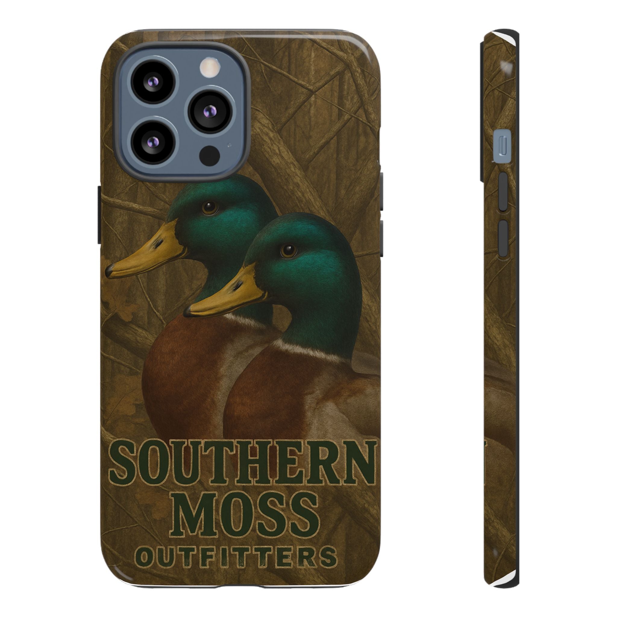 Southern Moss Outfitters Duck Phone Case – Outdoor Hunting Camo Design, Nature Lover Gift, Wildlife Accessories, Outdoor Adventure
