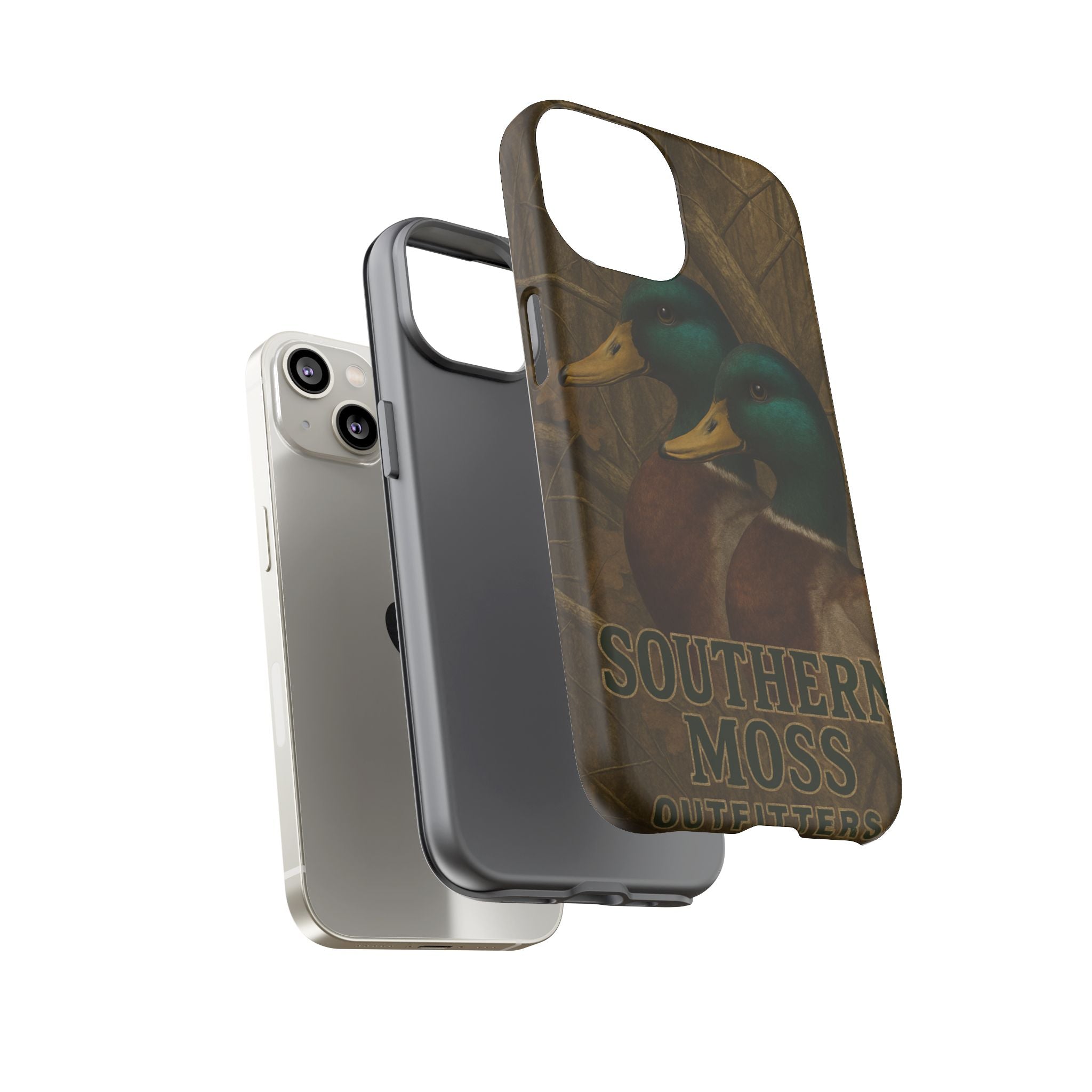 Southern Moss Outfitters Duck Phone Case – Outdoor Hunting Camo Design, Nature Lover Gift, Wildlife Accessories, Outdoor Adventure