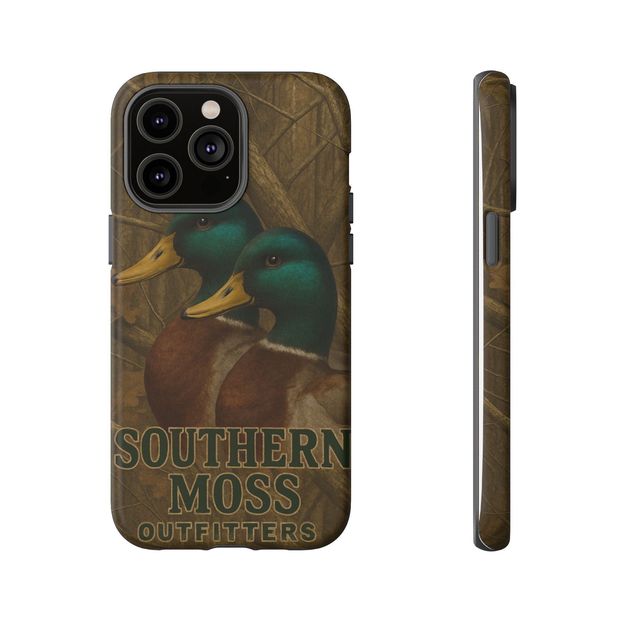 Southern Moss Outfitters Duck Phone Case – Outdoor Hunting Camo Design, Nature Lover Gift, Wildlife Accessories, Outdoor Adventure