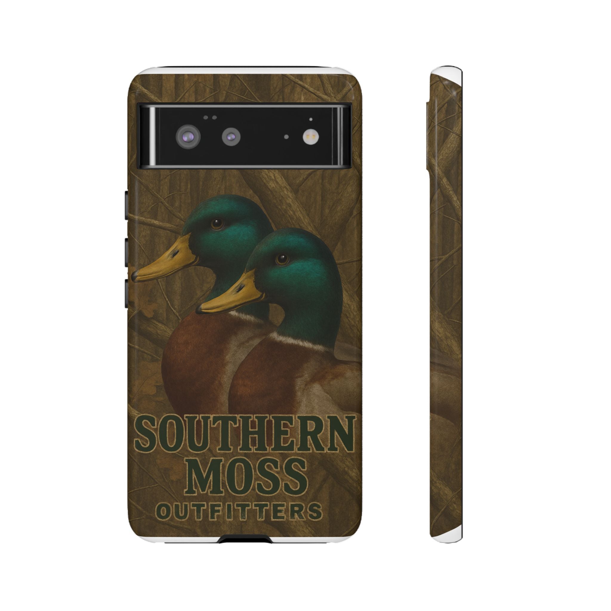 Southern Moss Outfitters Duck Phone Case – Outdoor Hunting Camo Design, Nature Lover Gift, Wildlife Accessories, Outdoor Adventure