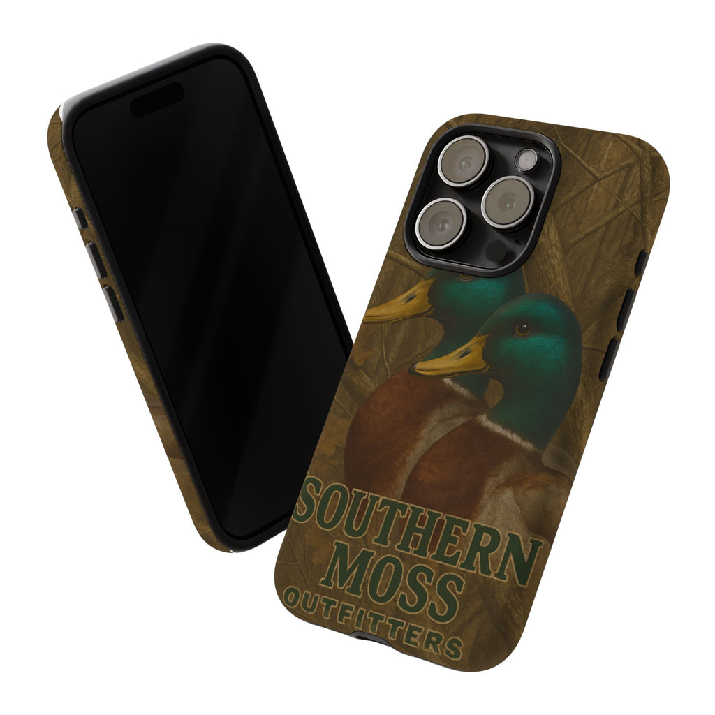 Southern Moss Outfitters Duck Phone Case – Outdoor Hunting Camo Design, Nature Lover Gift, Wildlife Accessories, Outdoor Adventure