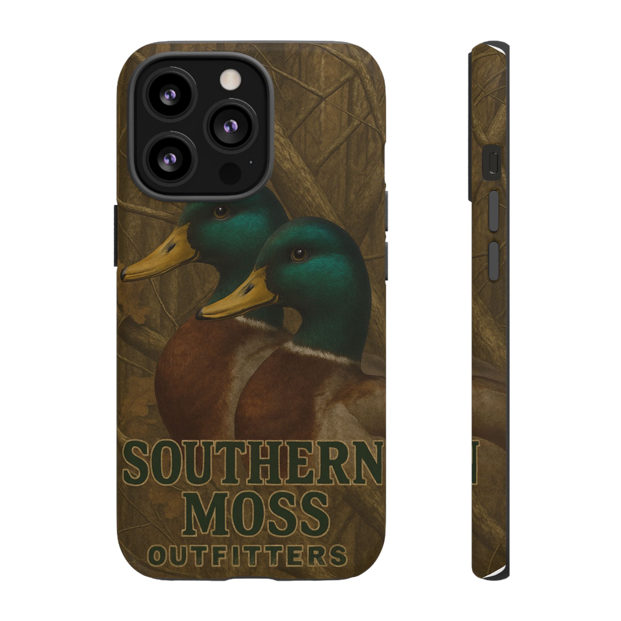 Southern Moss Outfitters Duck Phone Case – Outdoor Hunting Camo Design, Nature Lover Gift, Wildlife Accessories, Outdoor Adventure
