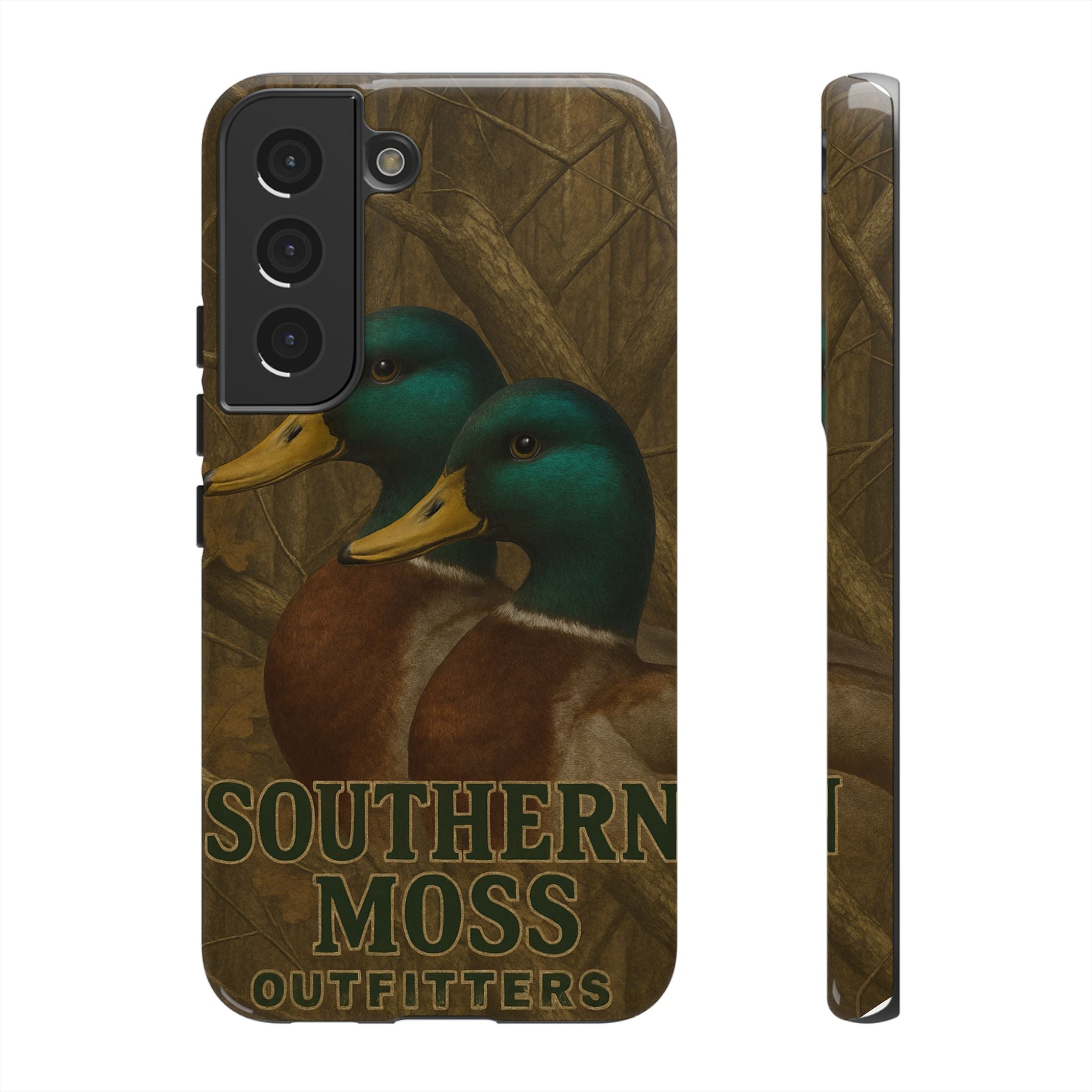 Southern Moss Outfitters Duck Phone Case – Outdoor Hunting Camo Design, Nature Lover Gift, Wildlife Accessories, Outdoor Adventure