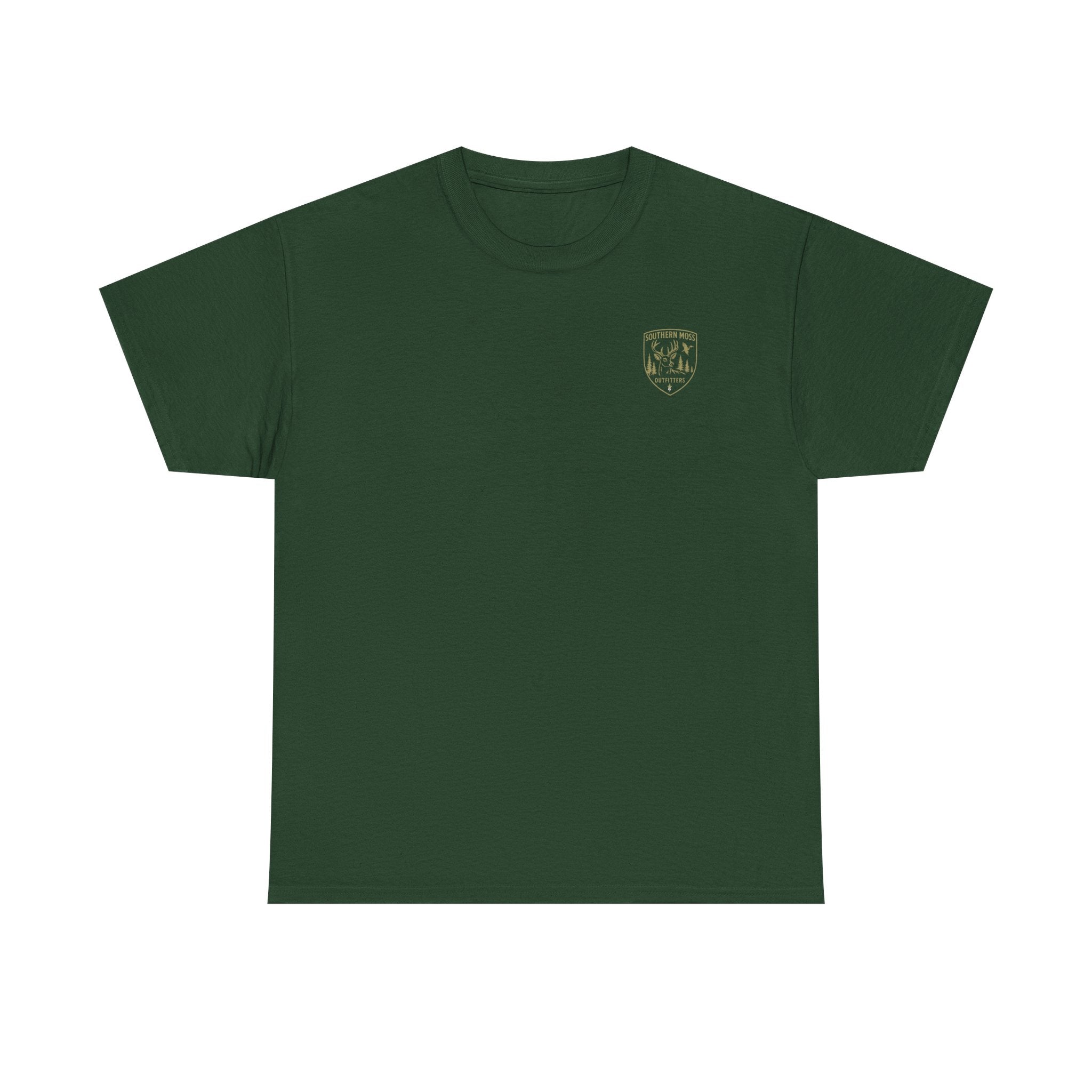 Southern Moss Outfitters Faith & Outdoors Tee Deer, Cross, Church Design, Casual Wear, Outdoor Apparel, Gift for Nature Lovers, Wildlife Tee