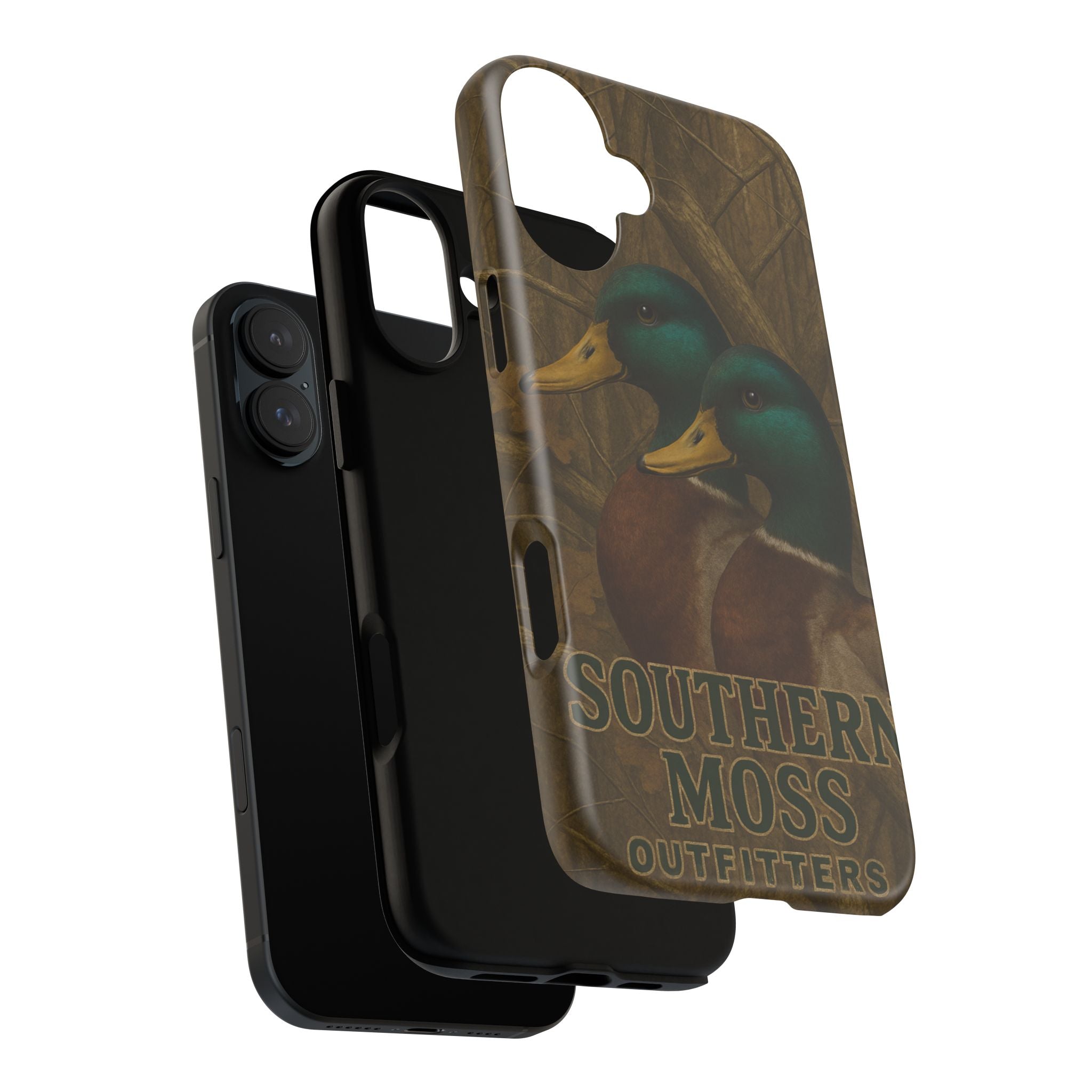 Southern Moss Outfitters Duck Phone Case – Outdoor Hunting Camo Design, Nature Lover Gift, Wildlife Accessories, Outdoor Adventure
