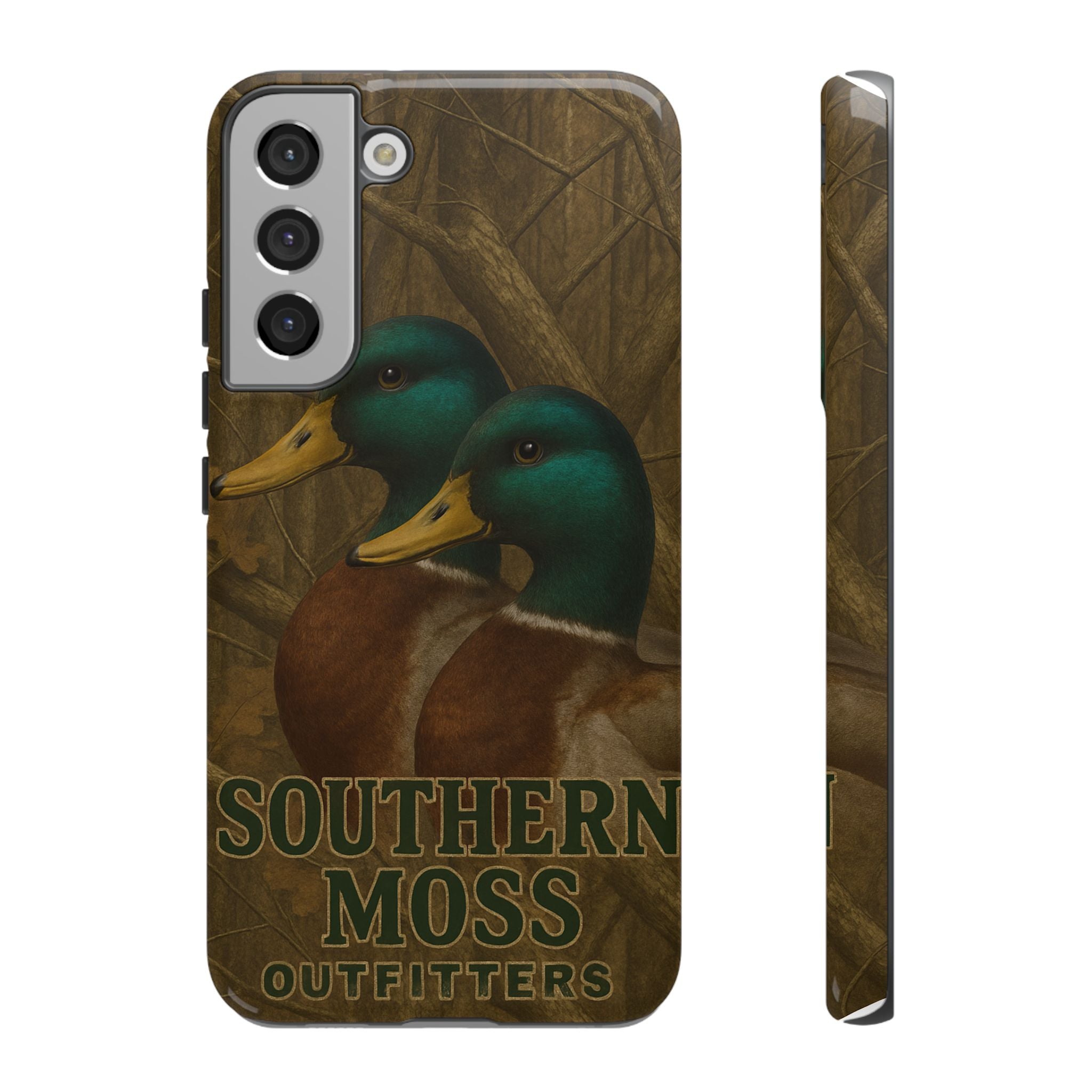 Southern Moss Outfitters Duck Phone Case – Outdoor Hunting Camo Design, Nature Lover Gift, Wildlife Accessories, Outdoor Adventure