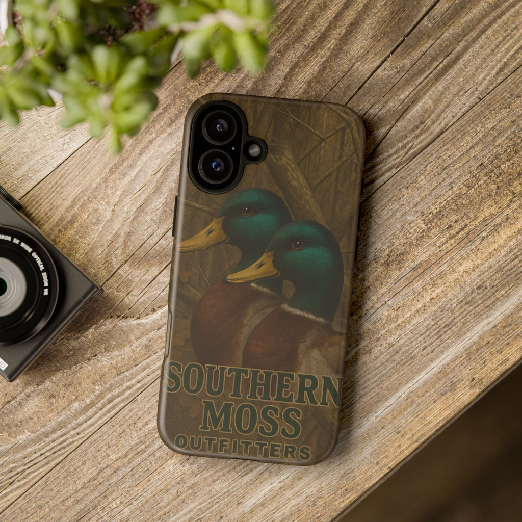 Southern Moss Outfitters Duck Phone Case – Outdoor Hunting Camo Design, Nature Lover Gift, Wildlife Accessories, Outdoor Adventure