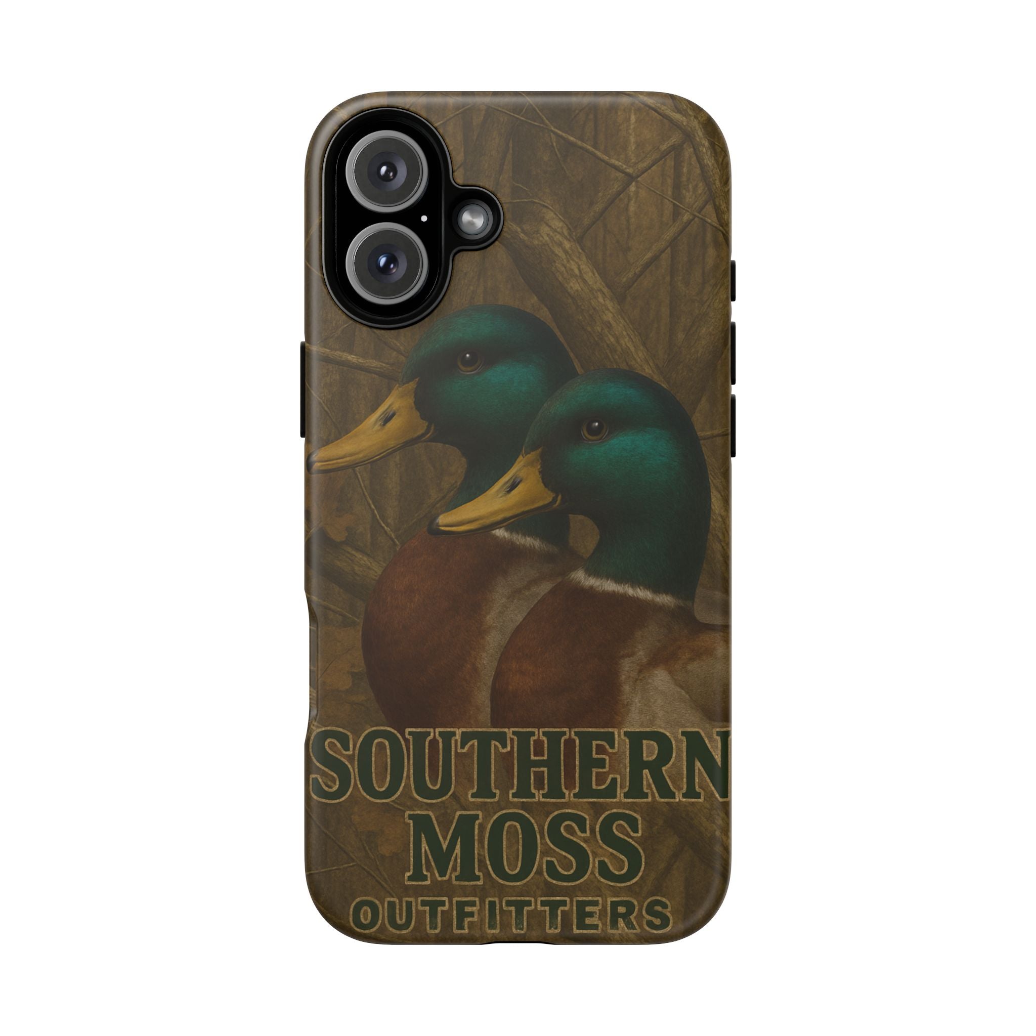 Southern Moss Outfitters Duck Phone Case – Outdoor Hunting Camo Design, Nature Lover Gift, Wildlife Accessories, Outdoor Adventure