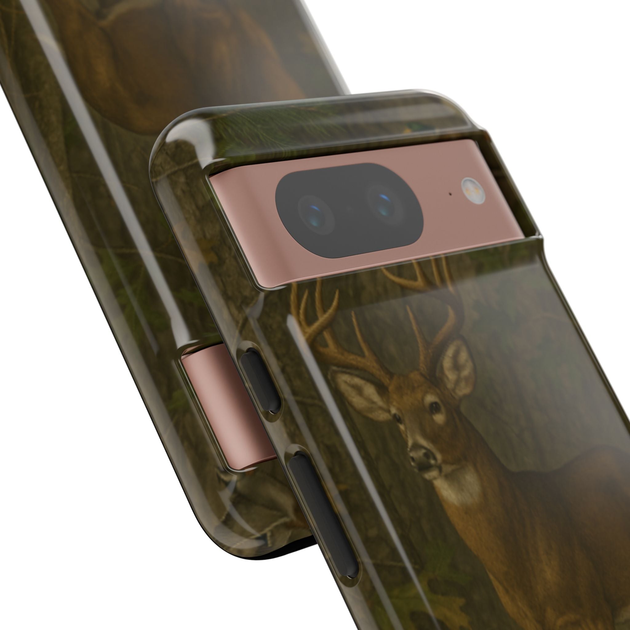 Hunting Phone Case – Deer & Ducks Design | Southern Moss Outfitters | Rugged Camo Outdoor iPhone Case