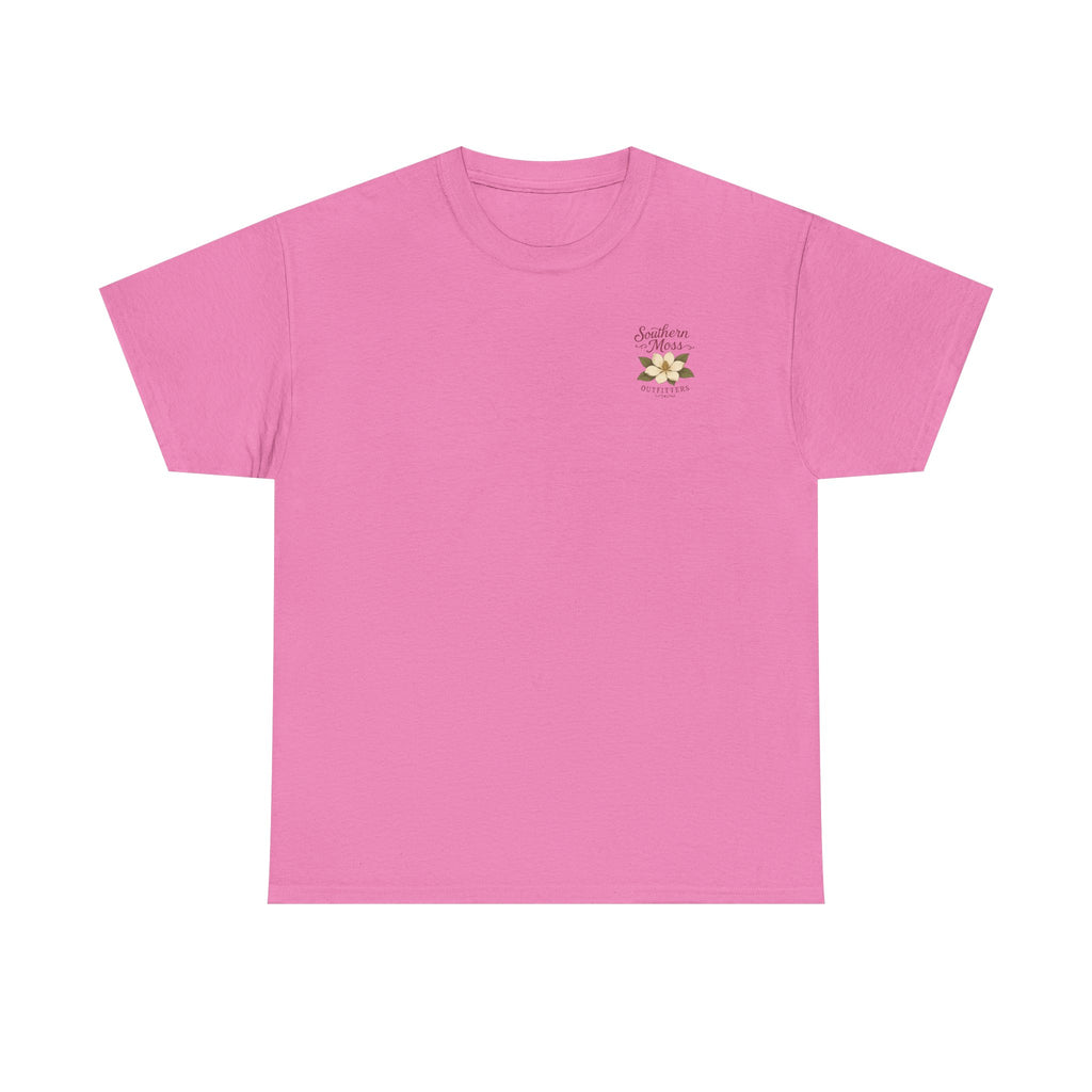Southern Moss Outfitters Ladies Tee – Southern Oak & Roots Design, Nature Lover T-Shirt
