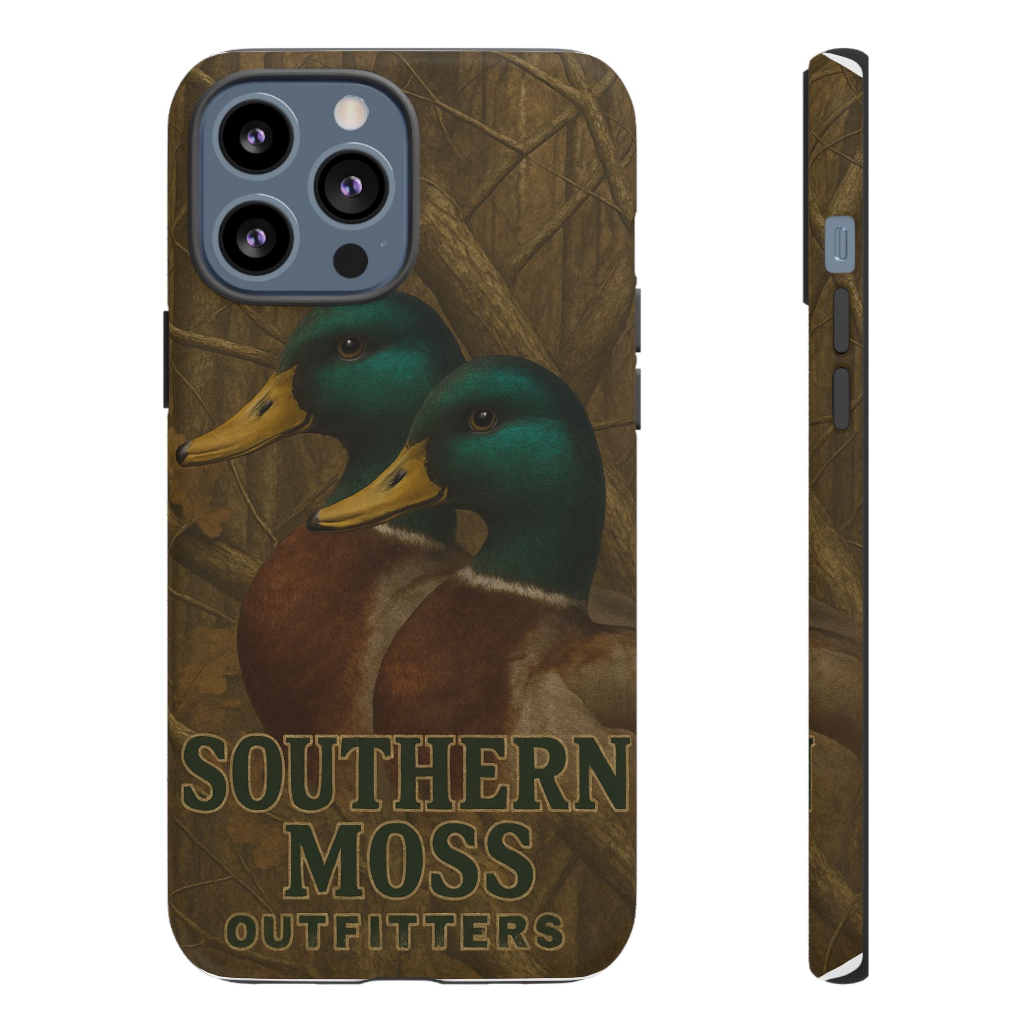 Southern Moss Outfitters Duck Phone Case – Outdoor Hunting Camo Design, Nature Lover Gift, Wildlife Accessories, Outdoor Adventure