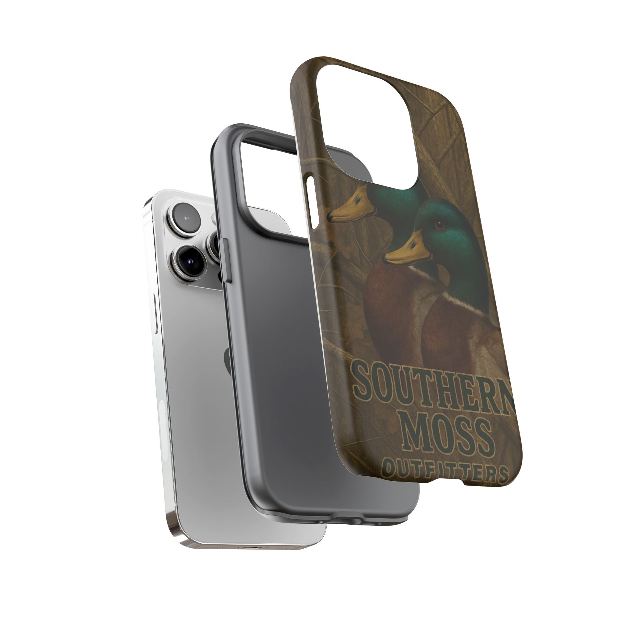 Southern Moss Outfitters Duck Phone Case – Outdoor Hunting Camo Design, Nature Lover Gift, Wildlife Accessories, Outdoor Adventure