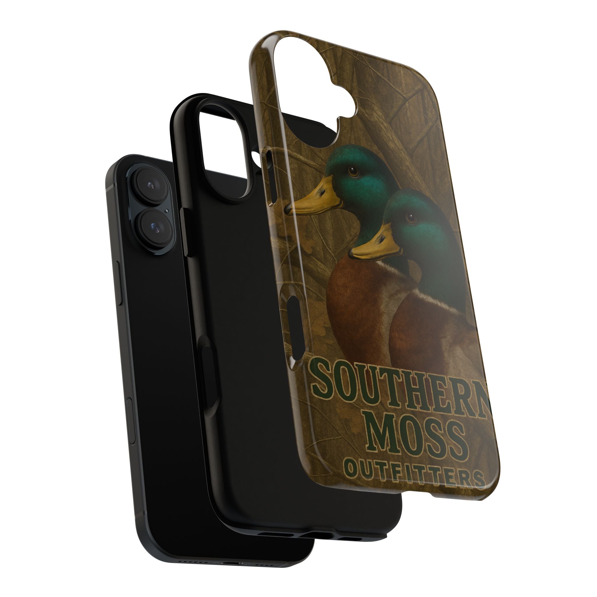 Southern Moss Outfitters Duck Phone Case – Outdoor Hunting Camo Design, Nature Lover Gift, Wildlife Accessories, Outdoor Adventure