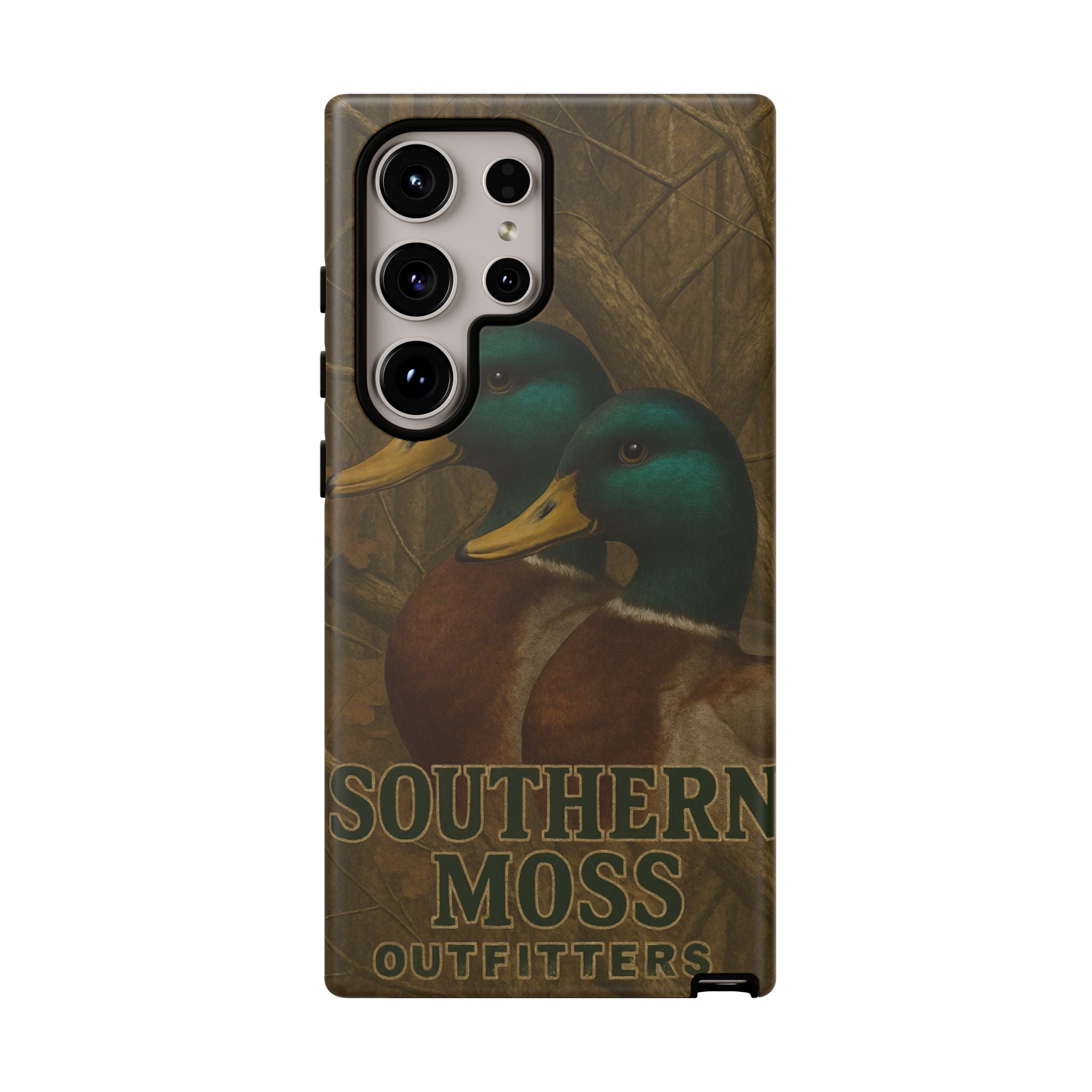 Southern Moss Outfitters Duck Phone Case – Outdoor Hunting Camo Design, Nature Lover Gift, Wildlife Accessories, Outdoor Adventure