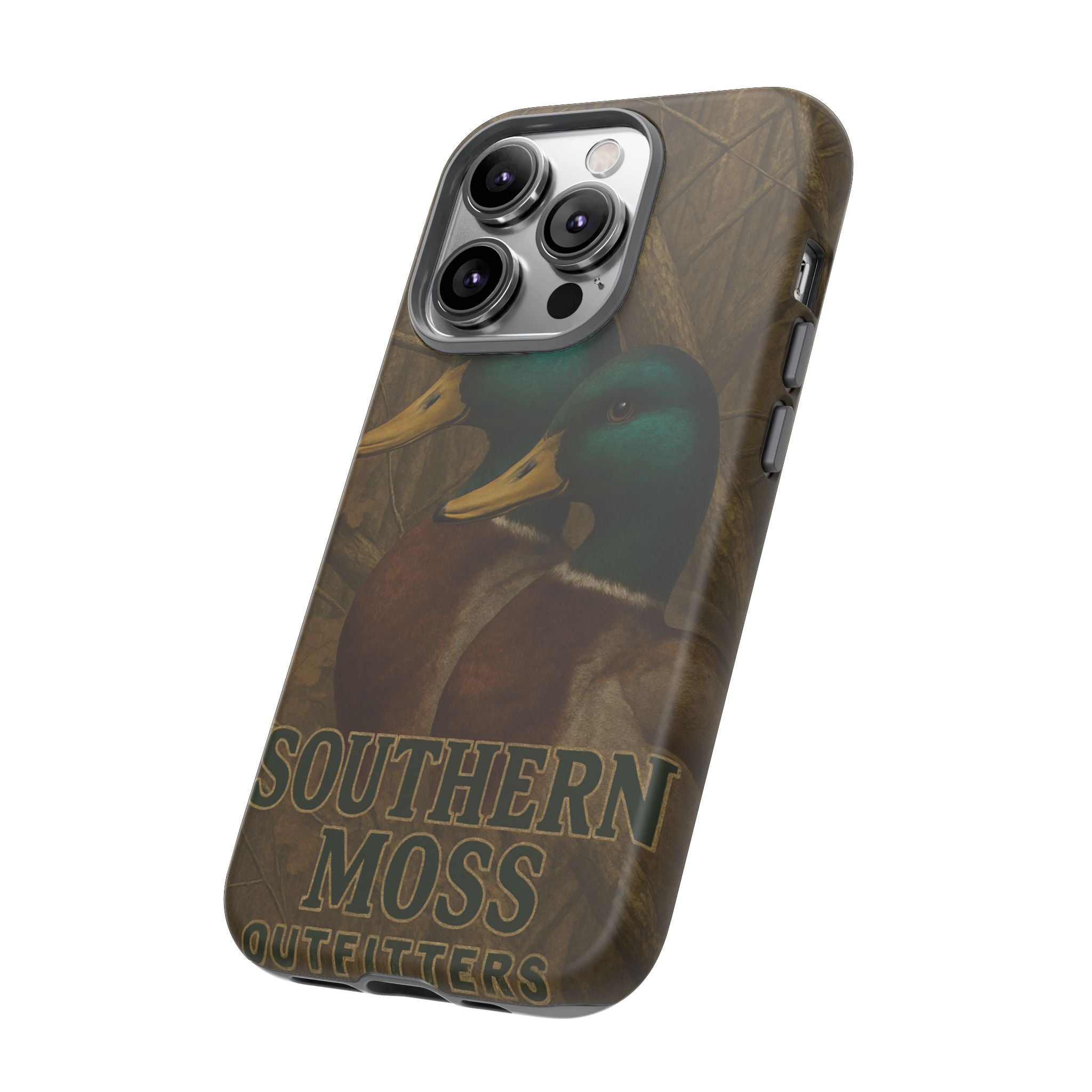Southern Moss Outfitters Duck Phone Case – Outdoor Hunting Camo Design, Nature Lover Gift, Wildlife Accessories, Outdoor Adventure
