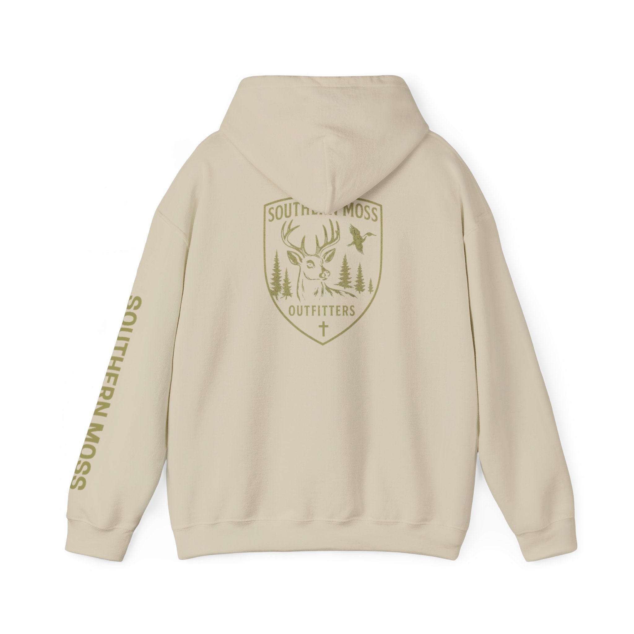 Southern Moss Outfitters Hoodie – Christian Hunting Apparel | Buck, Duck & Outdoor Faith Hoodie Rugged Outdoor Faith & Hunting Apparel