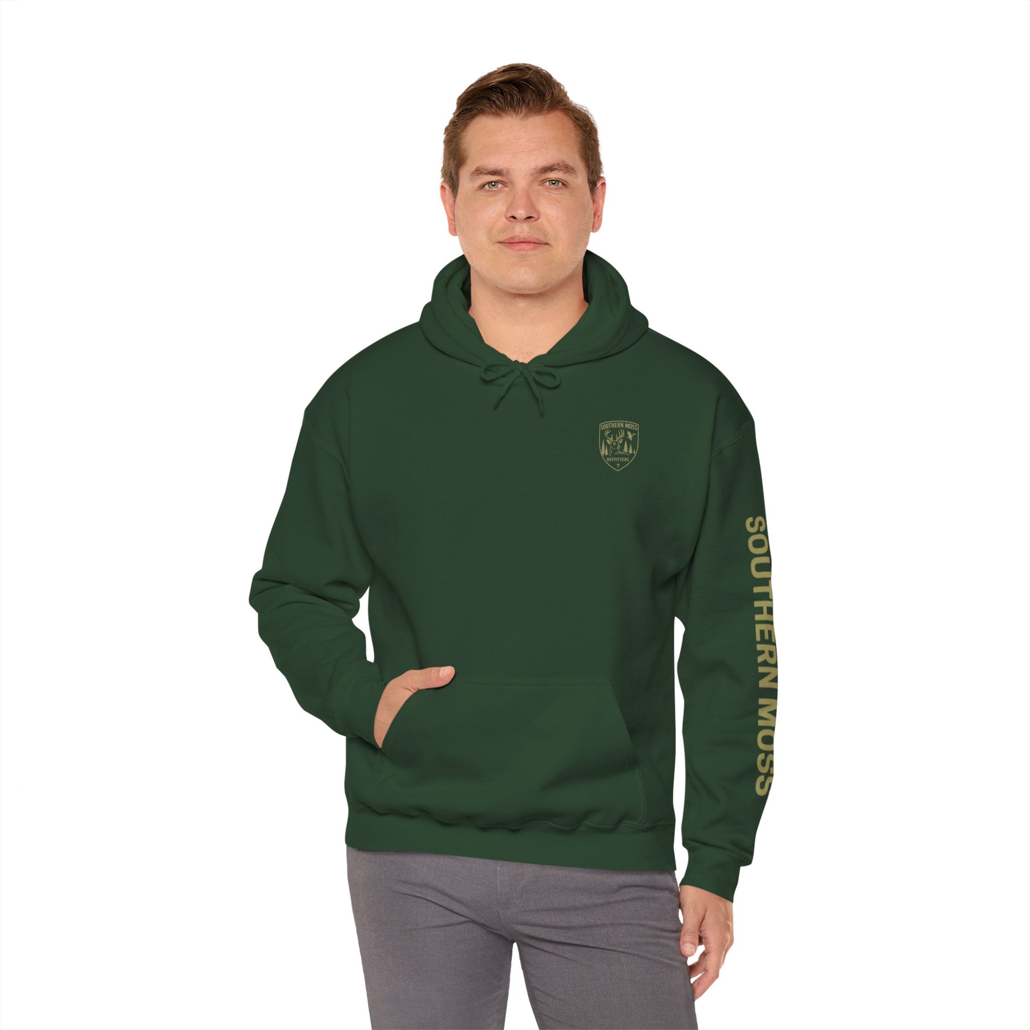 Southern Moss Outfitters Hoodie – Christian Hunting Apparel | Buck, Duck & Outdoor Faith Hoodie Rugged Outdoor Faith & Hunting Apparel