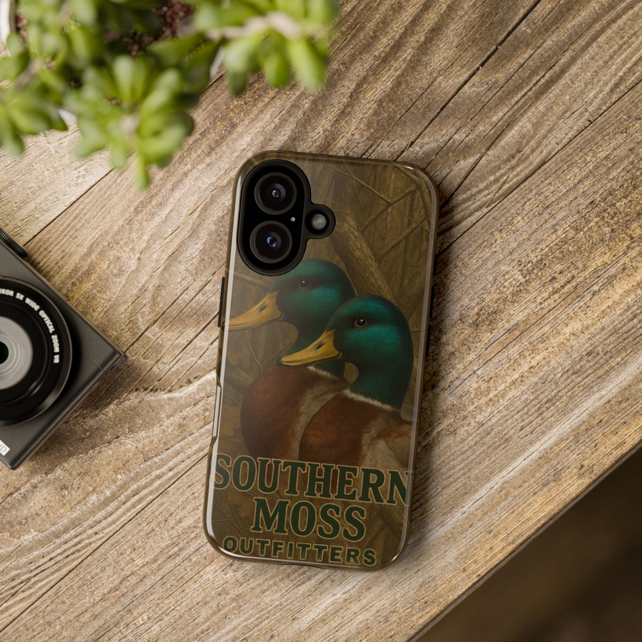 Southern Moss Outfitters Duck Phone Case – Outdoor Hunting Camo Design, Nature Lover Gift, Wildlife Accessories, Outdoor Adventure