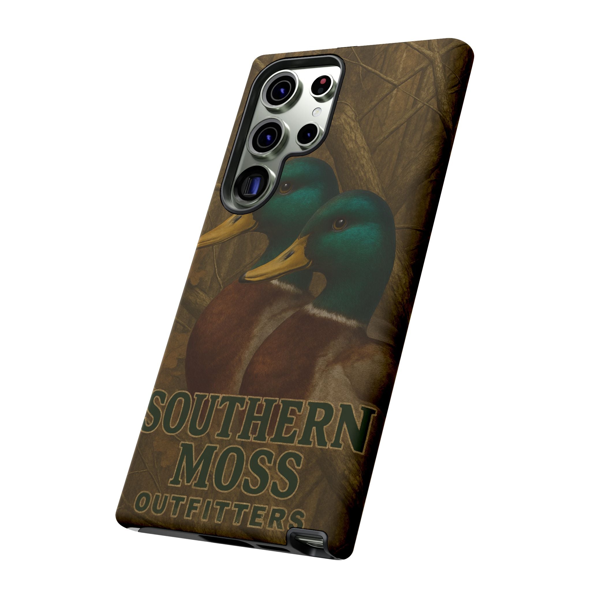 Southern Moss Outfitters Duck Phone Case – Outdoor Hunting Camo Design, Nature Lover Gift, Wildlife Accessories, Outdoor Adventure