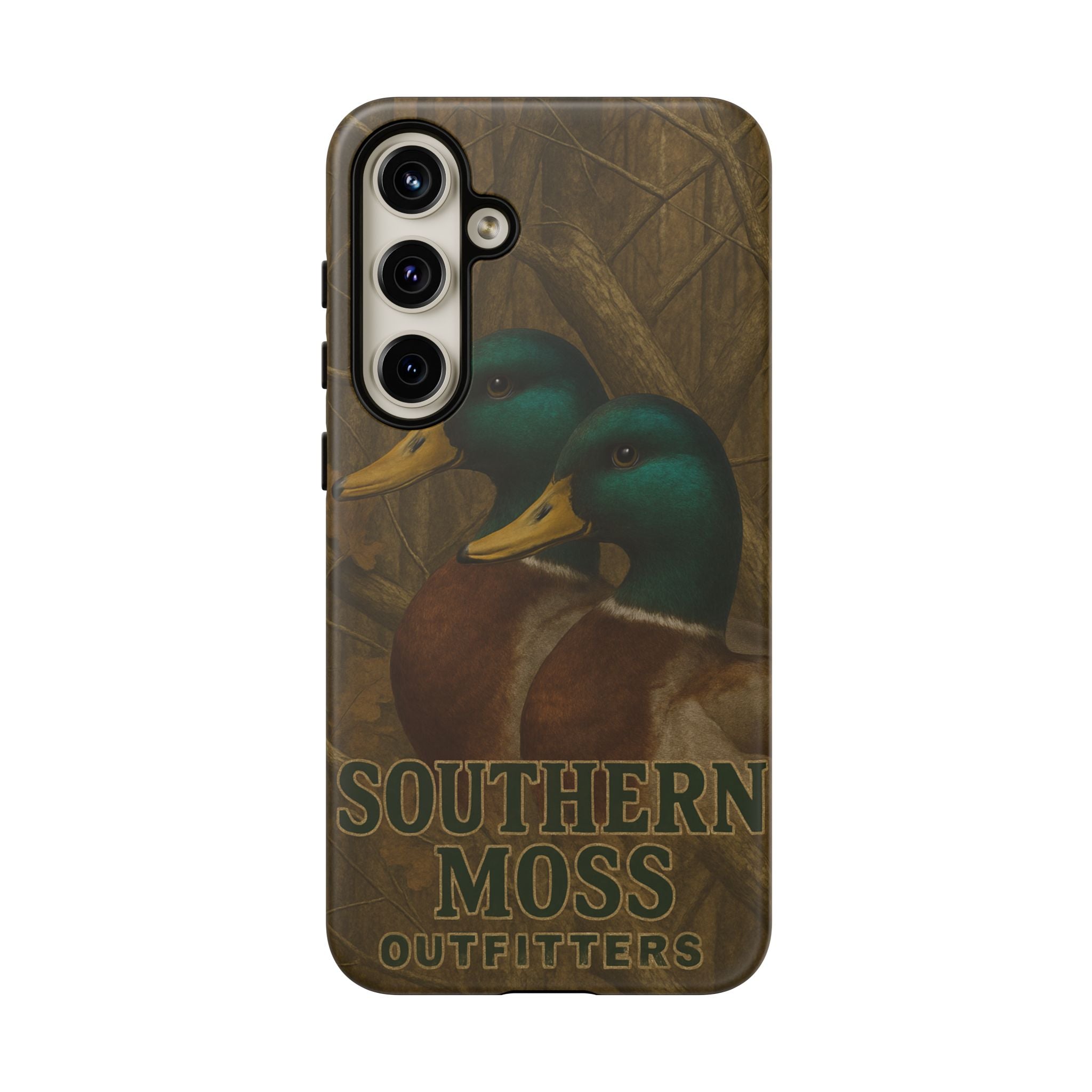 Southern Moss Outfitters Duck Phone Case – Outdoor Hunting Camo Design, Nature Lover Gift, Wildlife Accessories, Outdoor Adventure