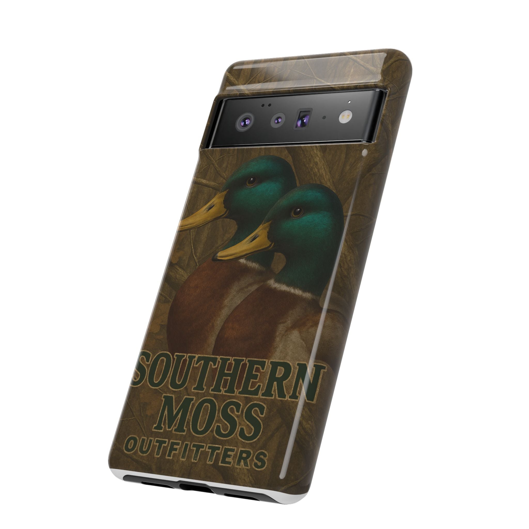Southern Moss Outfitters Duck Phone Case – Outdoor Hunting Camo Design, Nature Lover Gift, Wildlife Accessories, Outdoor Adventure