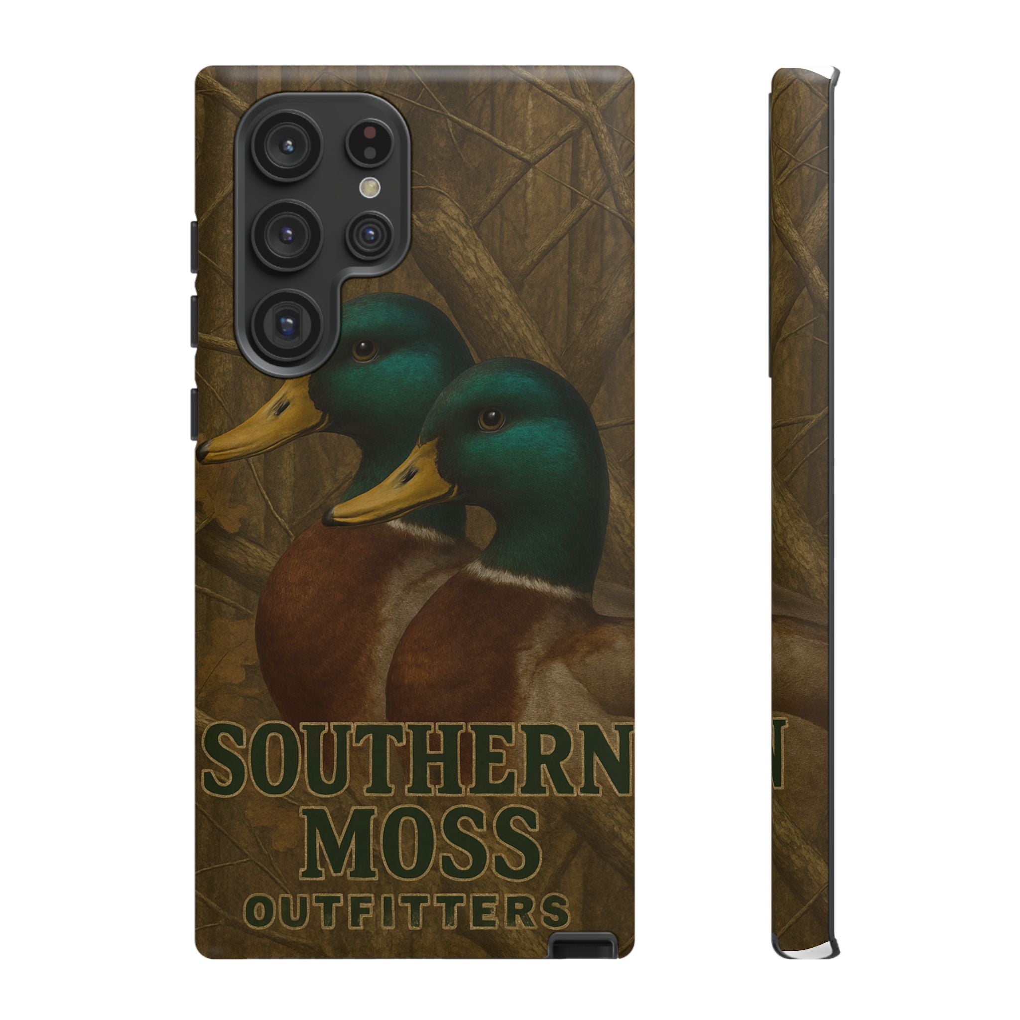 Southern Moss Outfitters Duck Phone Case – Outdoor Hunting Camo Design, Nature Lover Gift, Wildlife Accessories, Outdoor Adventure