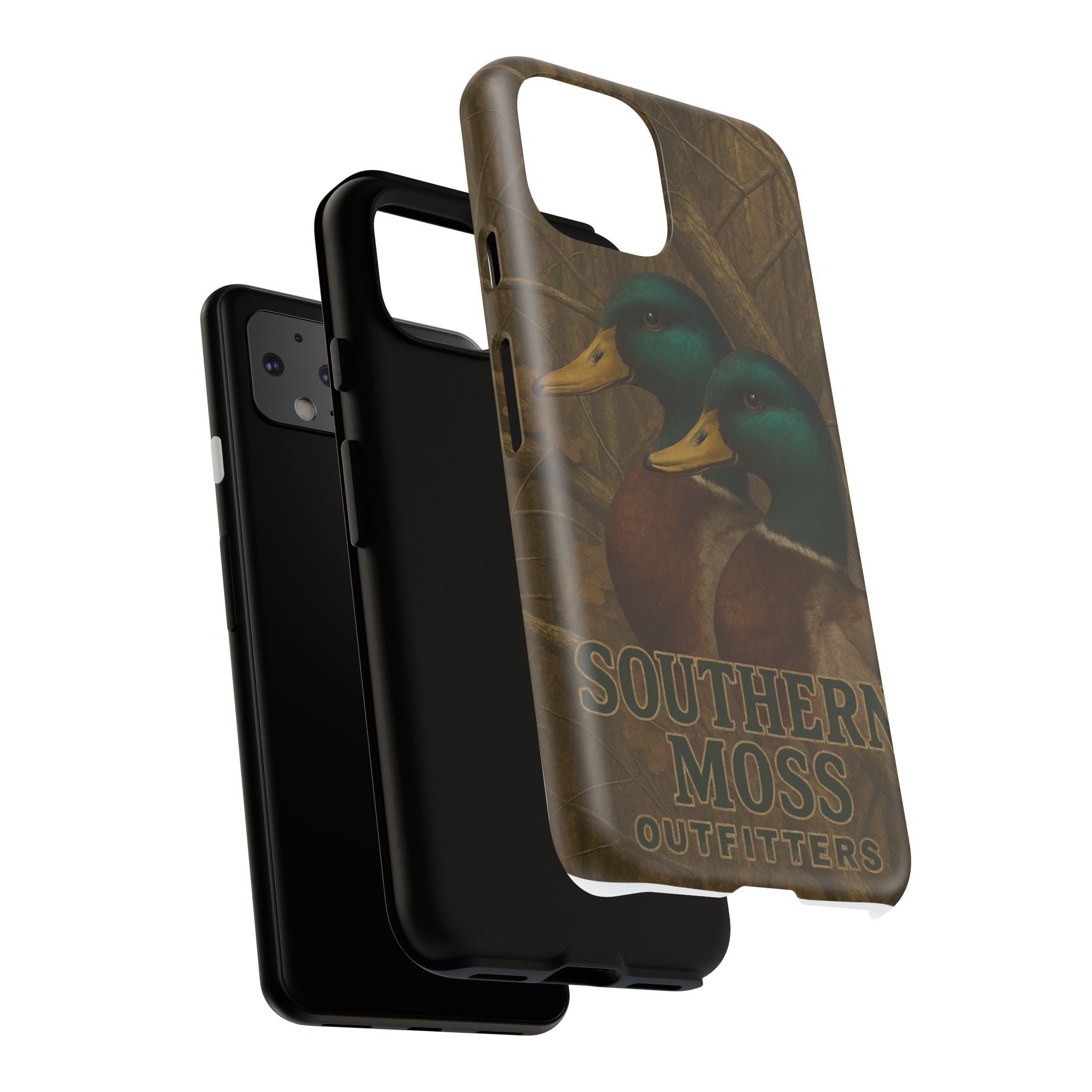 Southern Moss Outfitters Duck Phone Case – Outdoor Hunting Camo Design, Nature Lover Gift, Wildlife Accessories, Outdoor Adventure