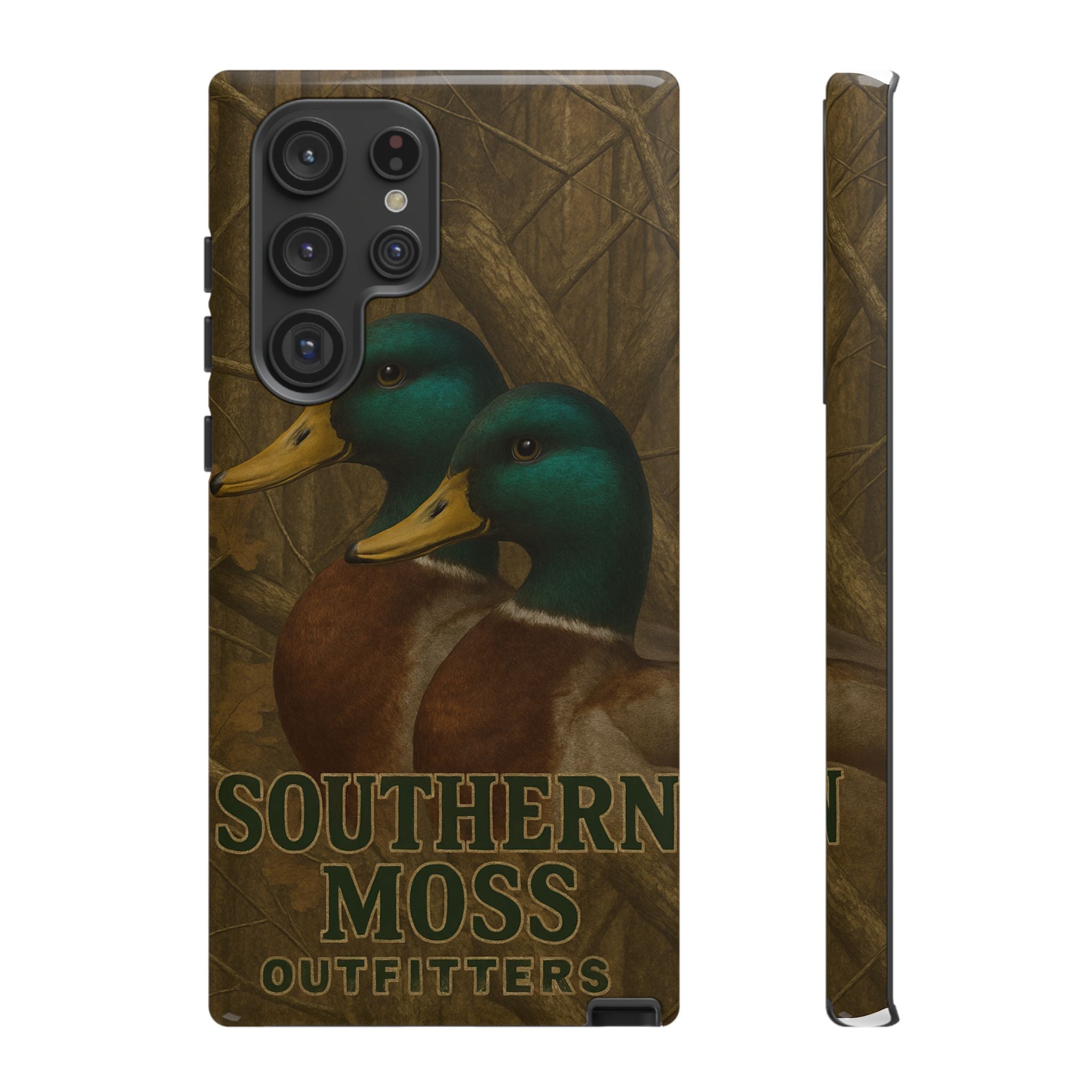 Southern Moss Outfitters Duck Phone Case – Outdoor Hunting Camo Design, Nature Lover Gift, Wildlife Accessories, Outdoor Adventure