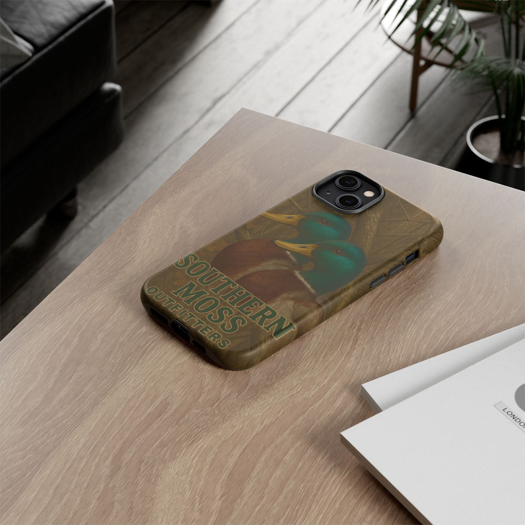 Southern Moss Outfitters Duck Phone Case – Outdoor Hunting Camo Design, Nature Lover Gift, Wildlife Accessories, Outdoor Adventure